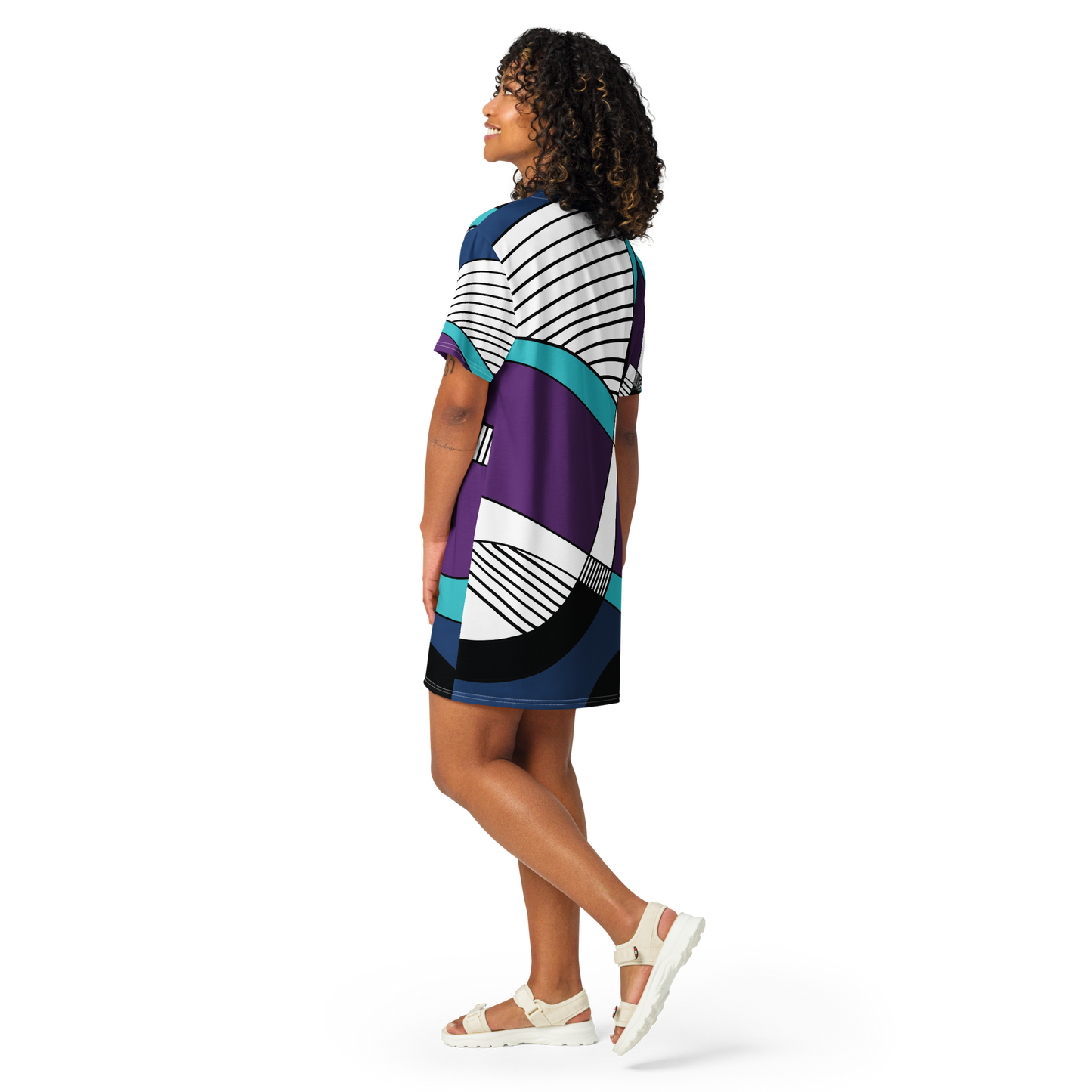 Fish from Kalevala | T-shirt dress