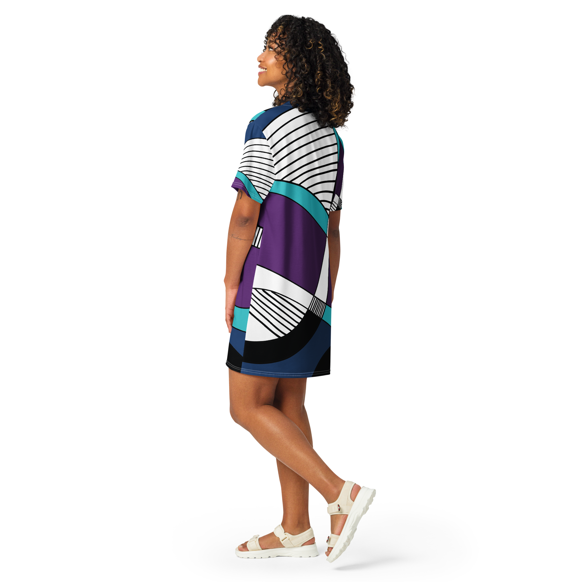 Fish from Kalevala | T-shirt dress