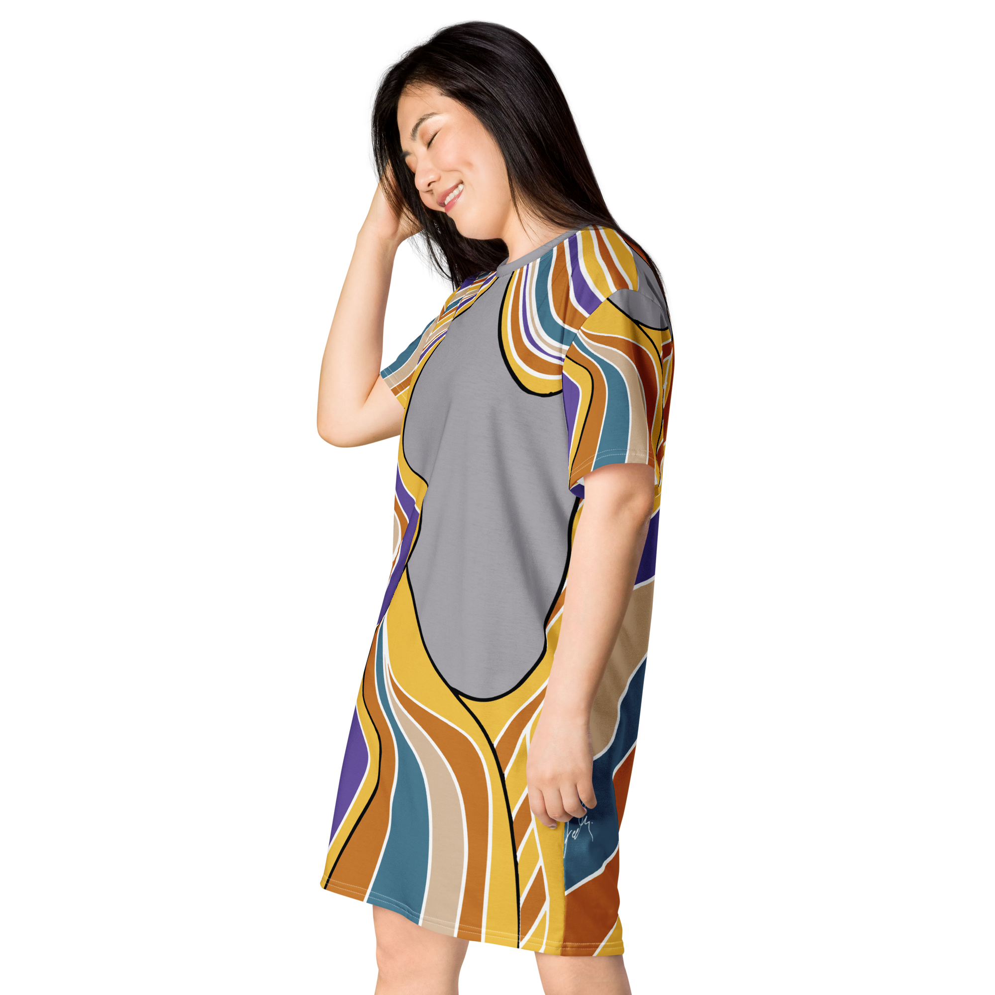 Ilmatar from Kalevala | T-shirt dress