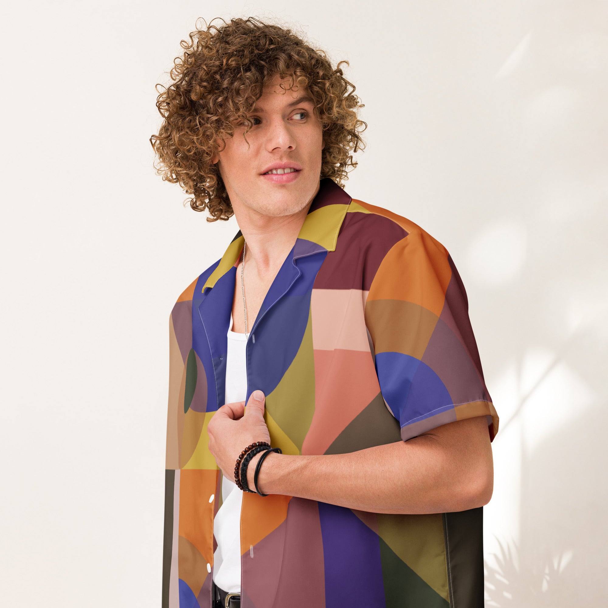 Smart Composition | Unisex button shirt