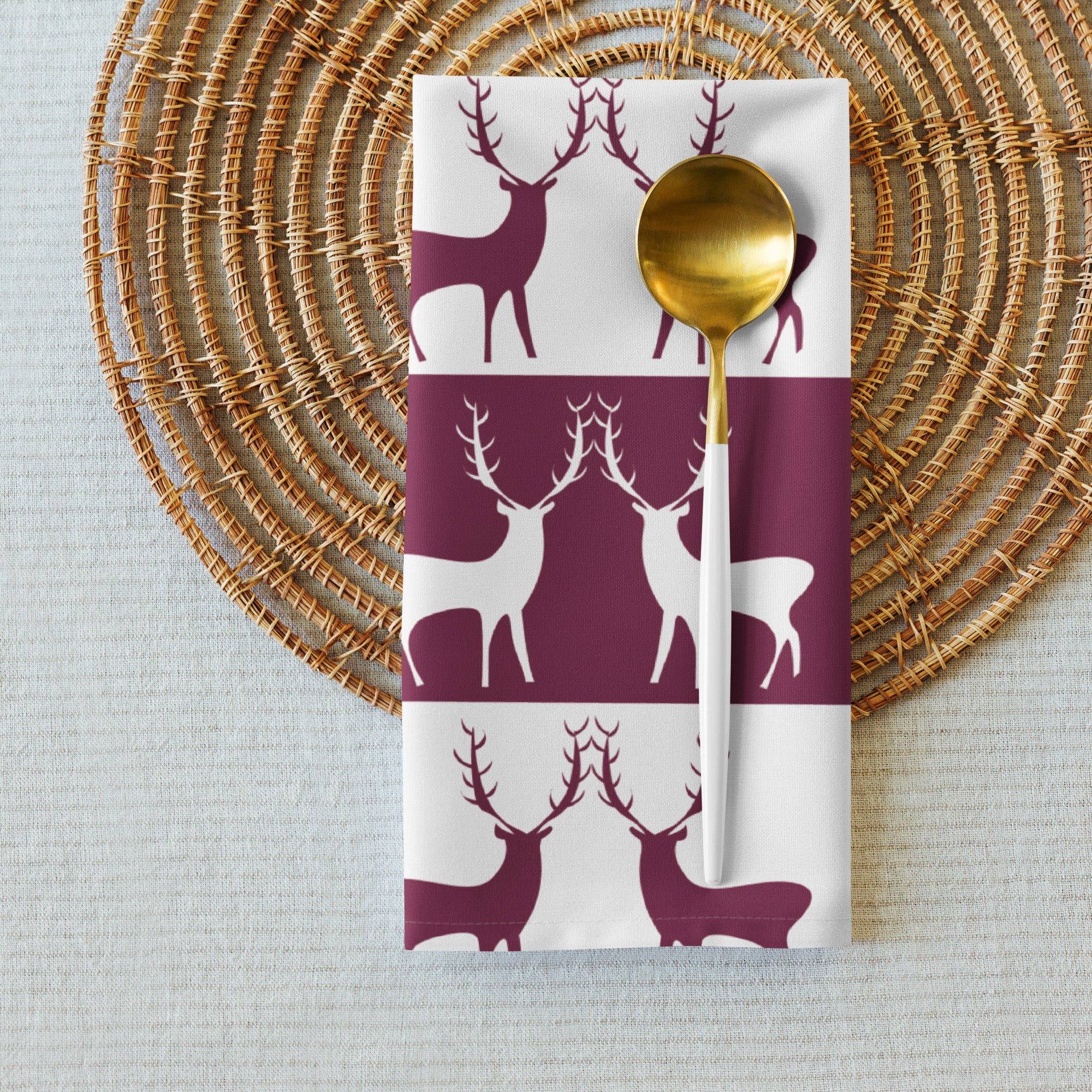 Reindeer | Cloth napkin set