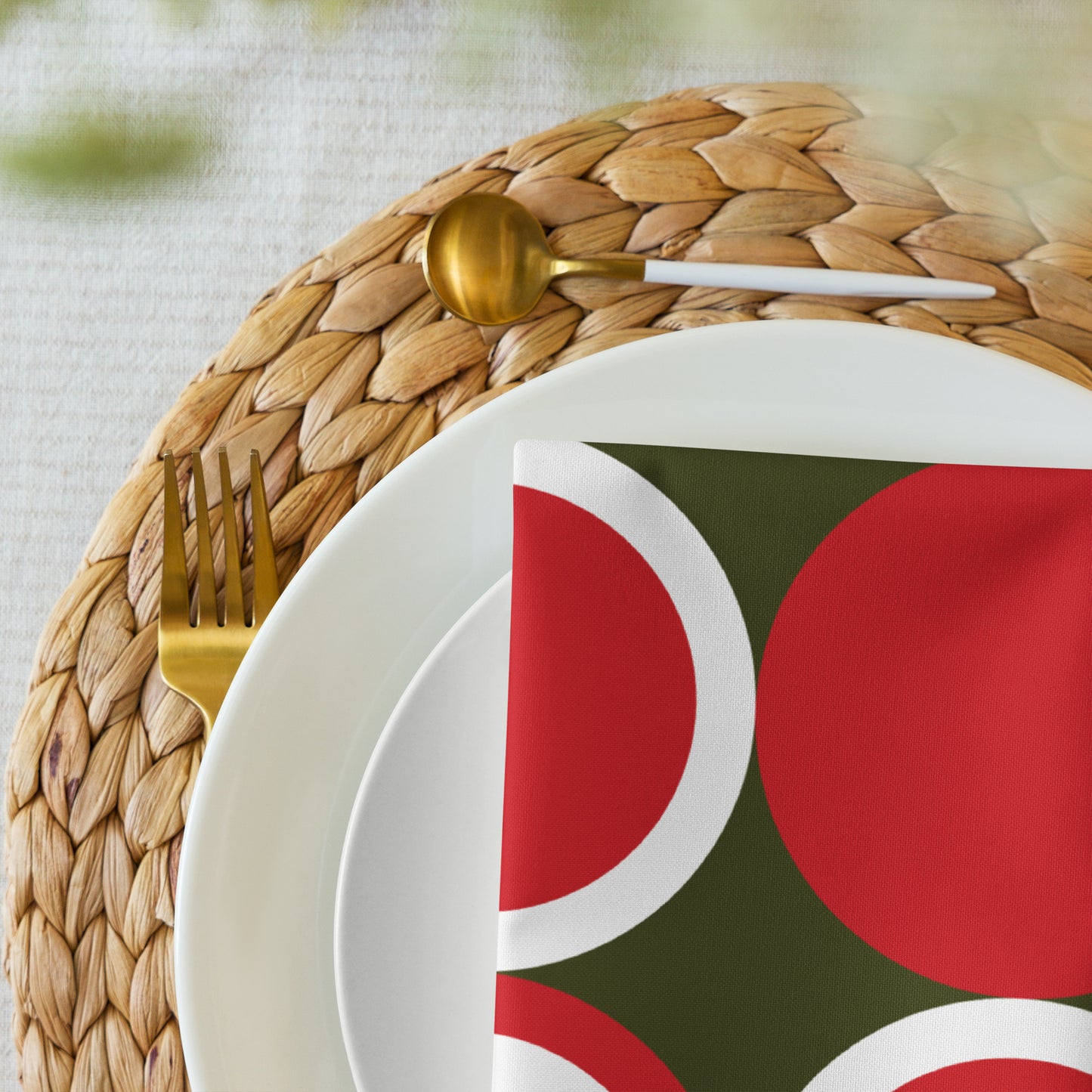 Christmas Balls | Cloth napkin set