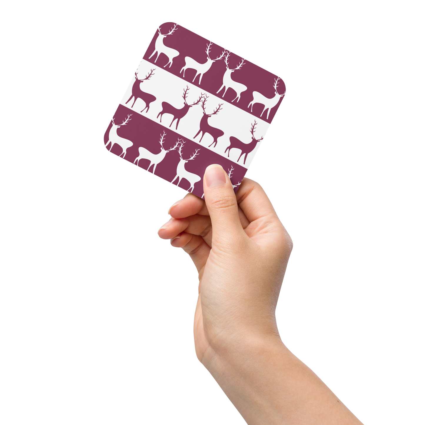 Reindeer | Cork-back coaster