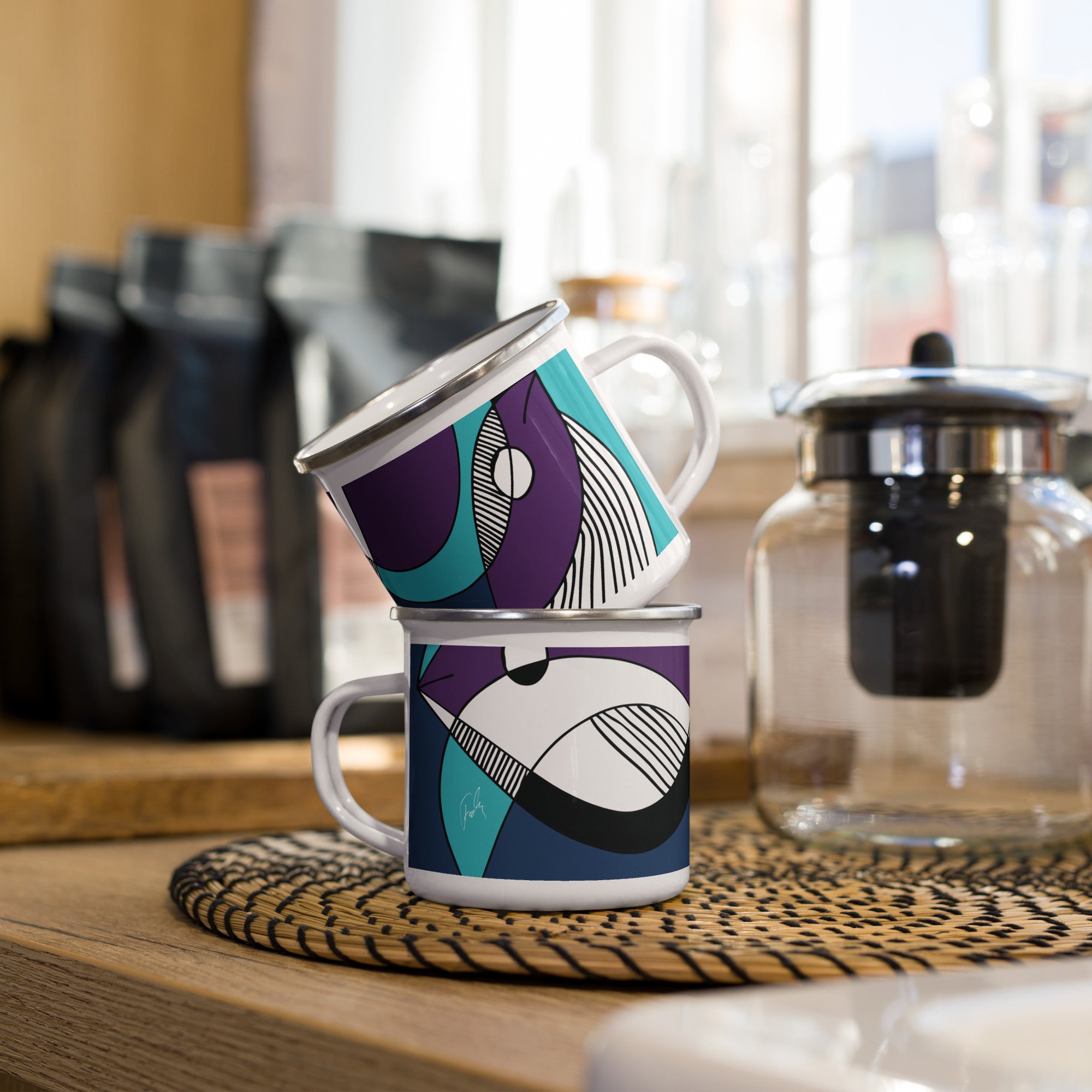 Fish from Kalevala | Enamel Mug