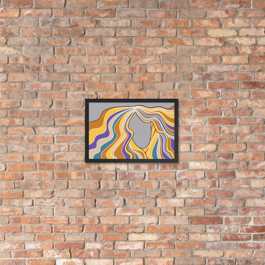 Ilmatar from Kalevala | Framed poster