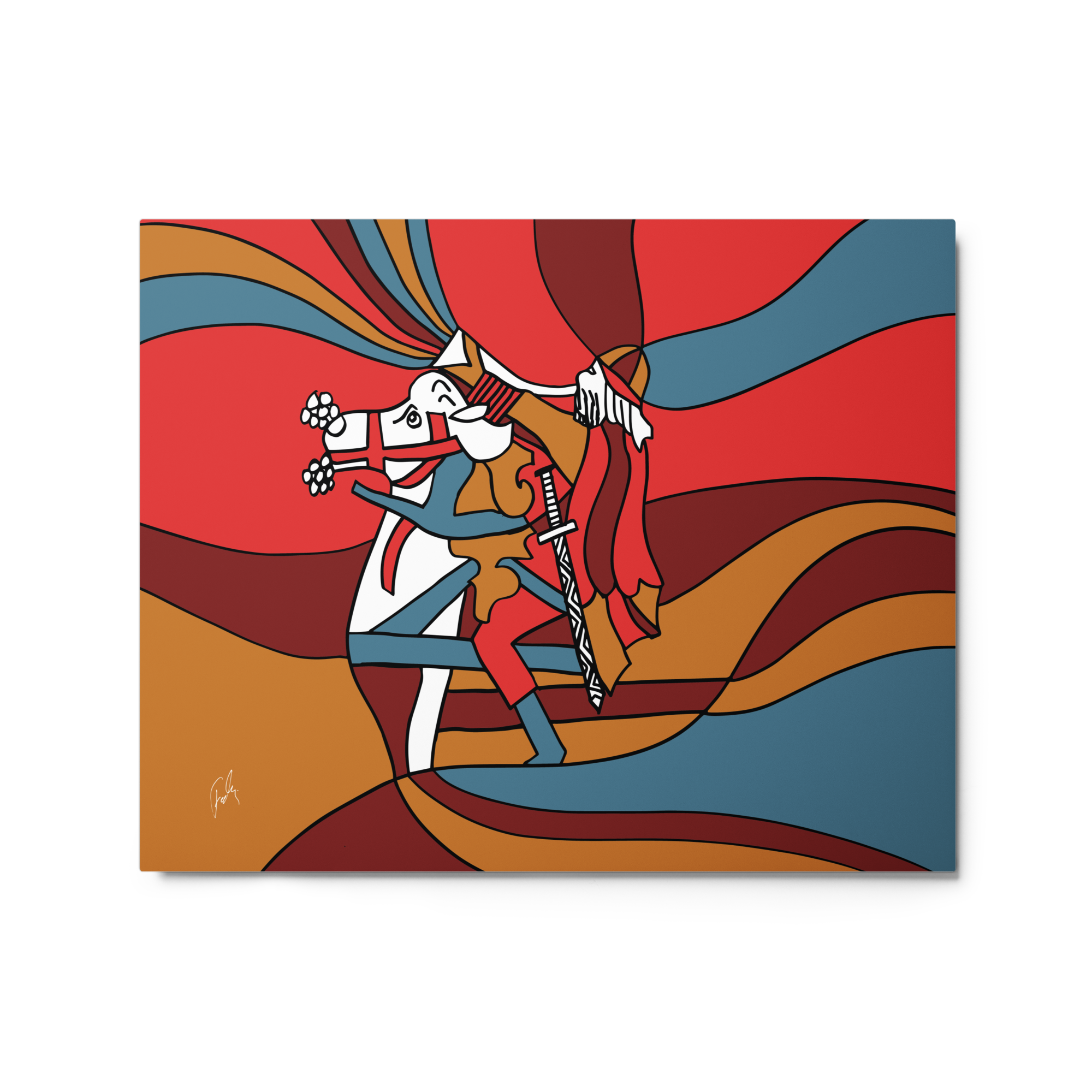 Kullervo from Kalevala | Metal prints