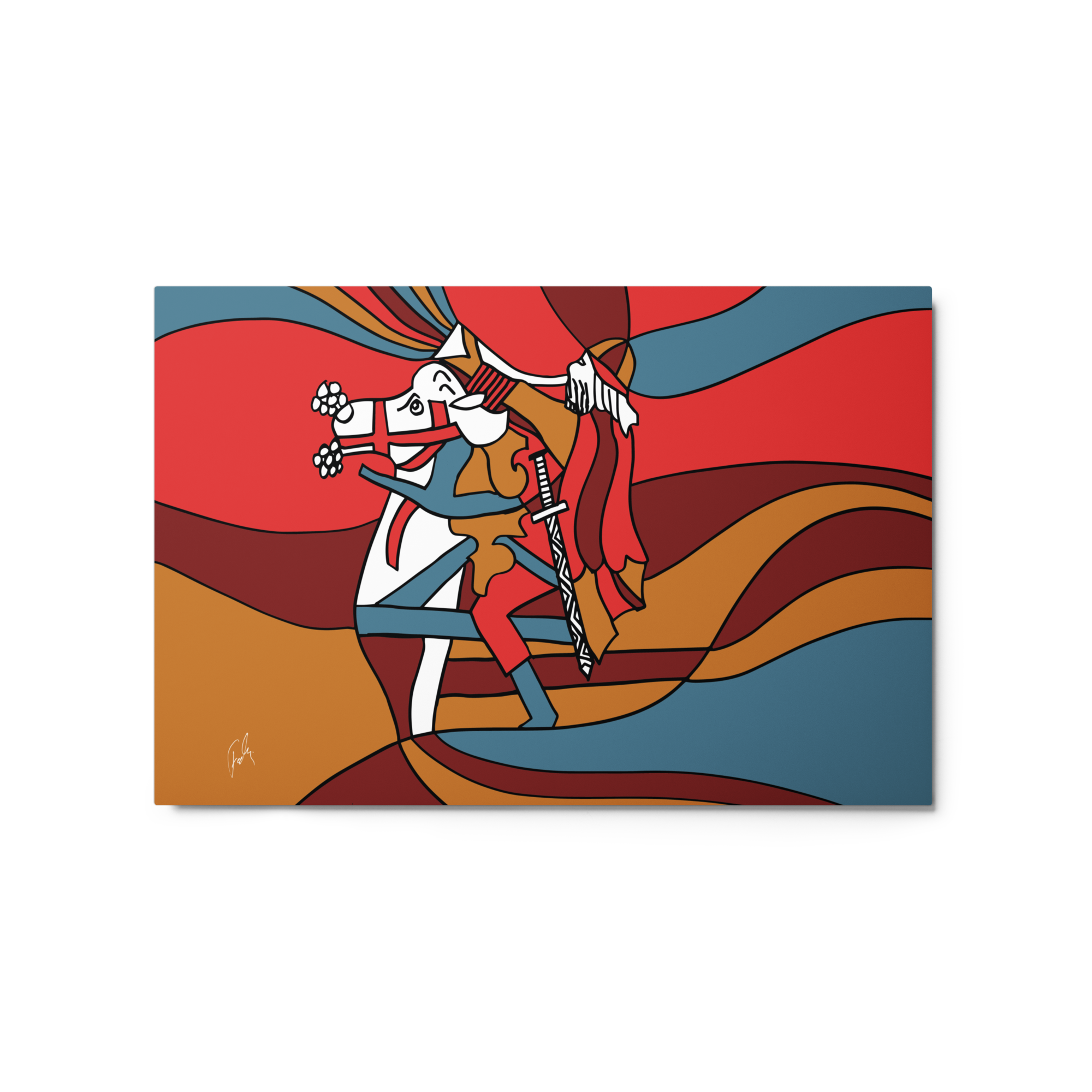 Kullervo from Kalevala | Metal prints