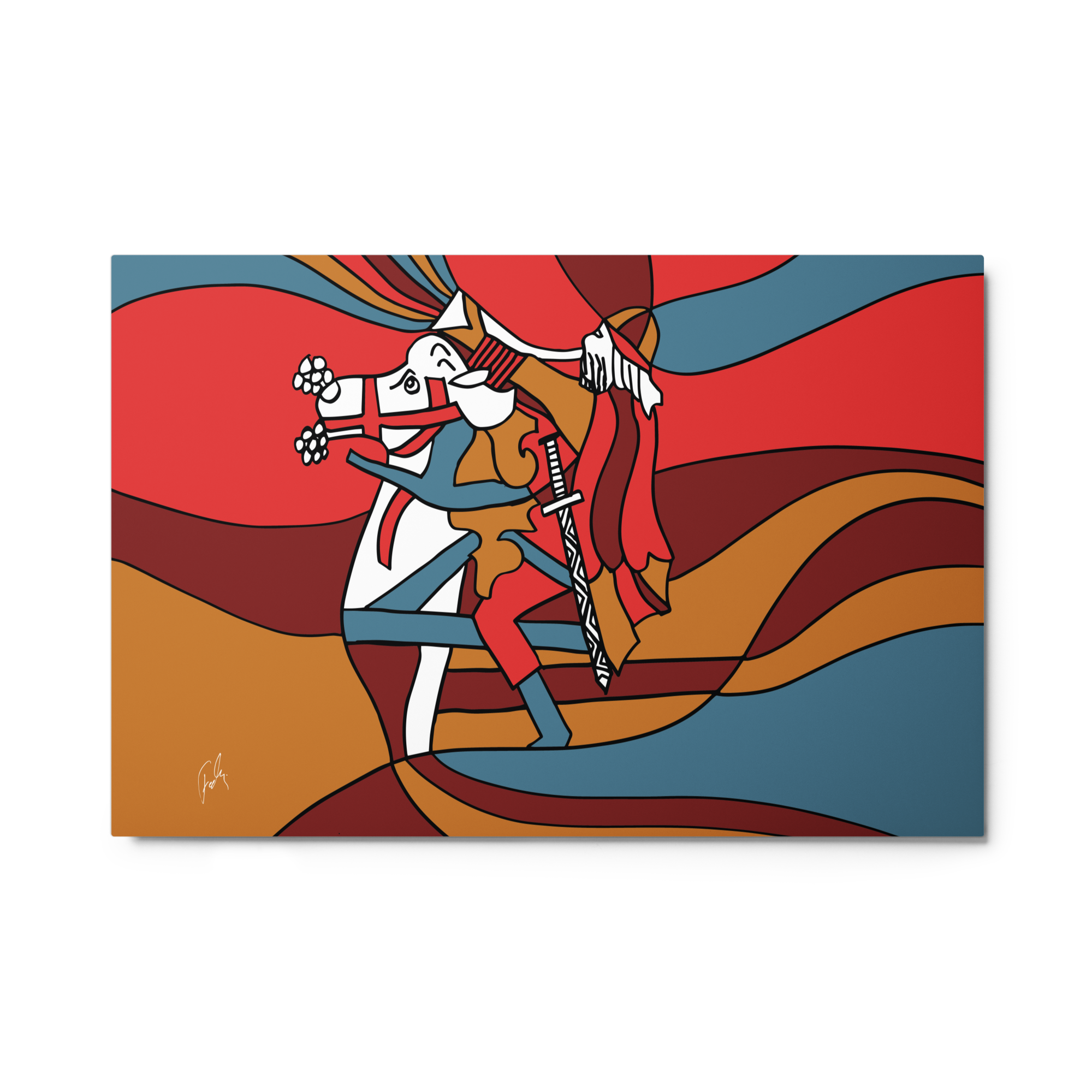 Kullervo from Kalevala | Metal prints