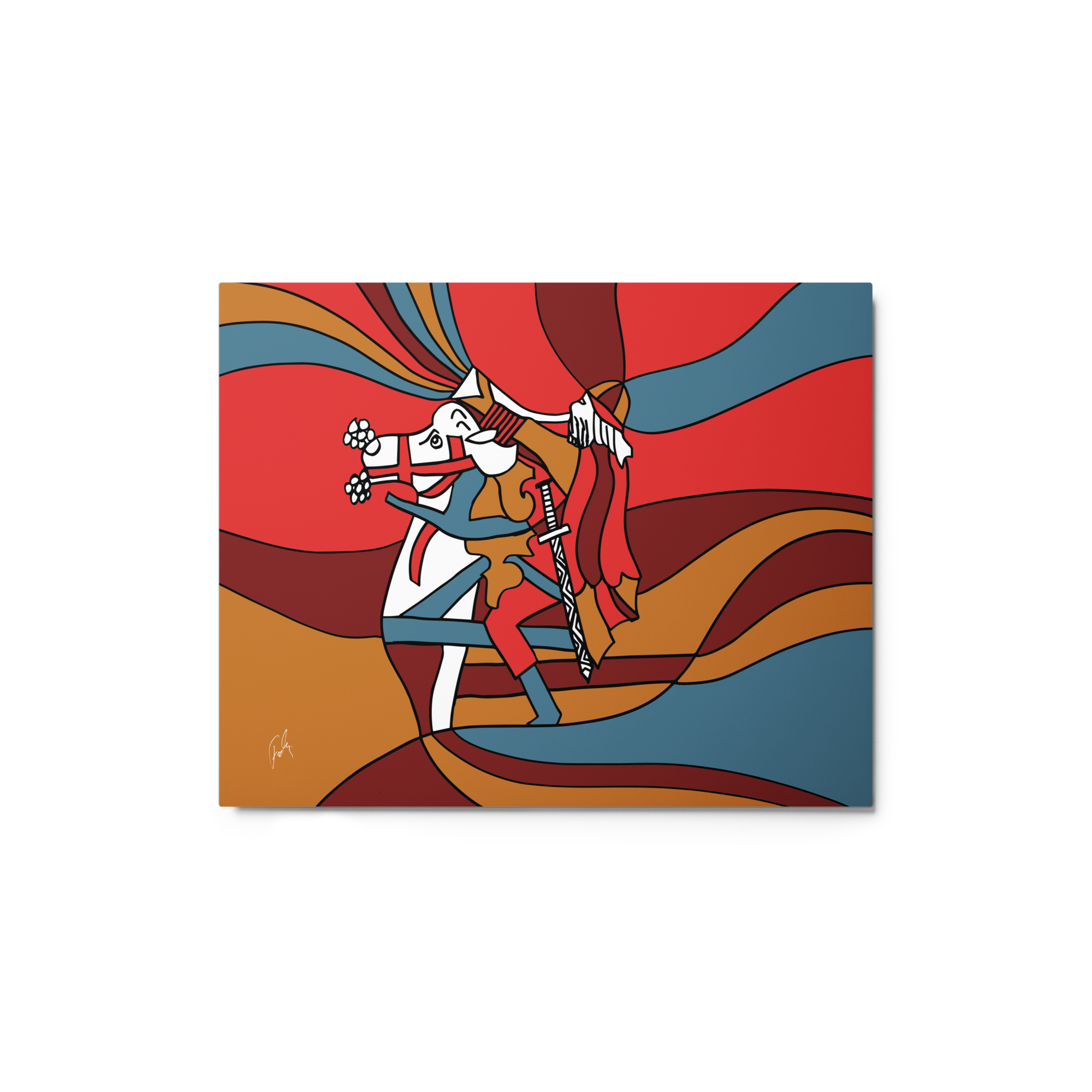 Kullervo from Kalevala | Metal prints