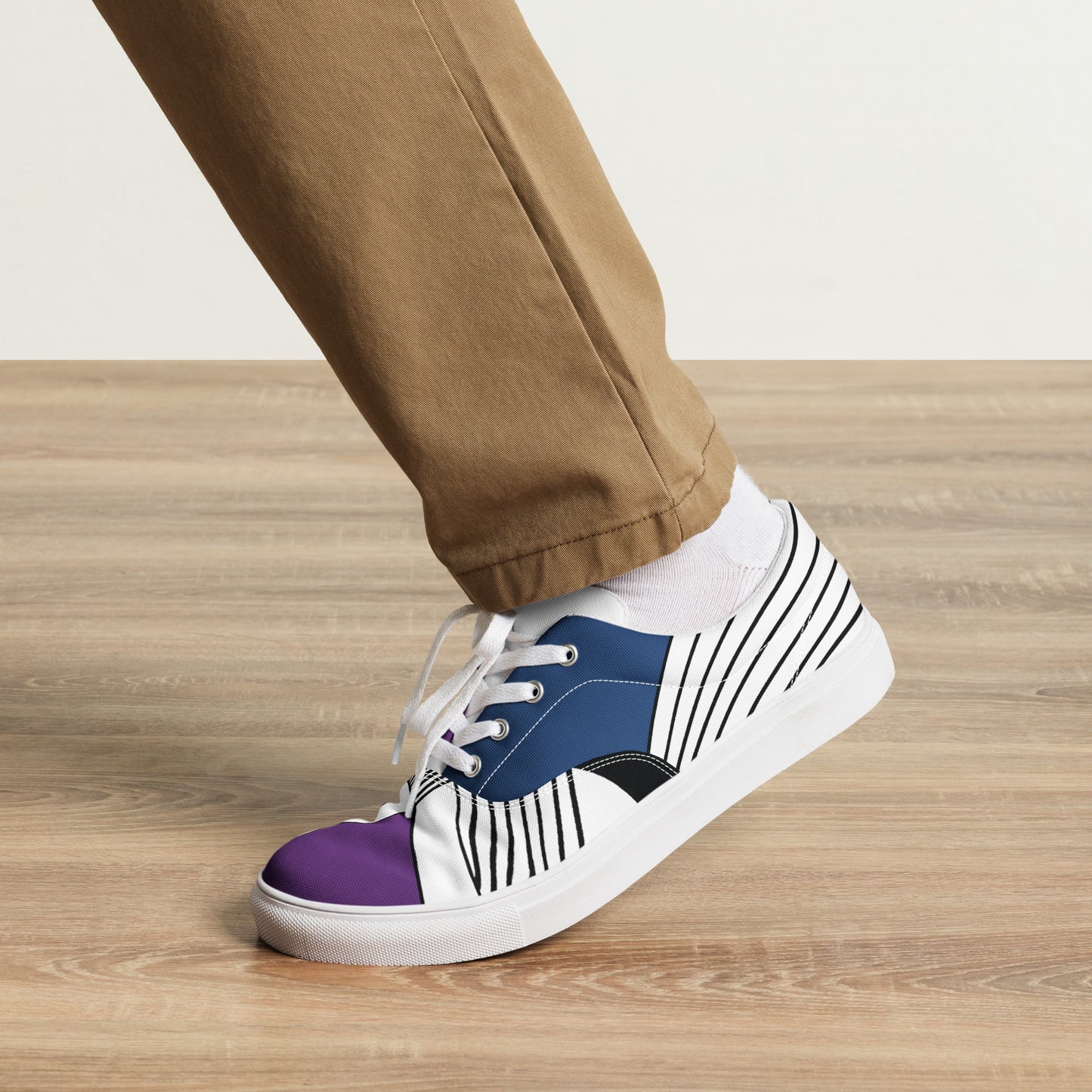 Fish from Kalevala | Men’s lace-up canvas shoes