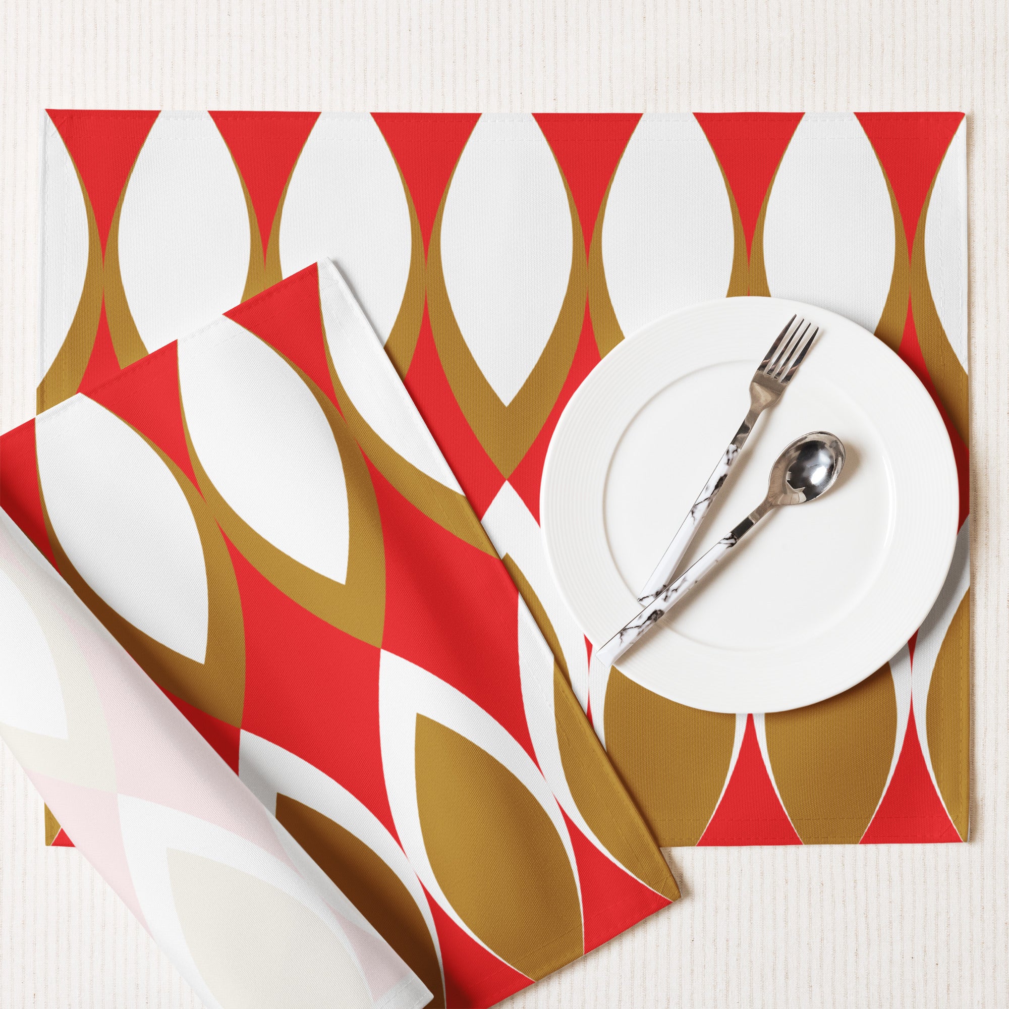 Golden Eye Christmas | Placemat Set