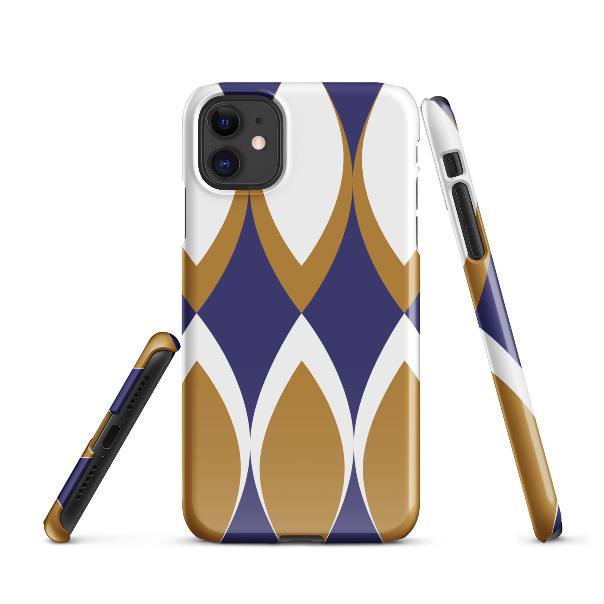 Golden Eye Ornament | Snap case for iPhone®