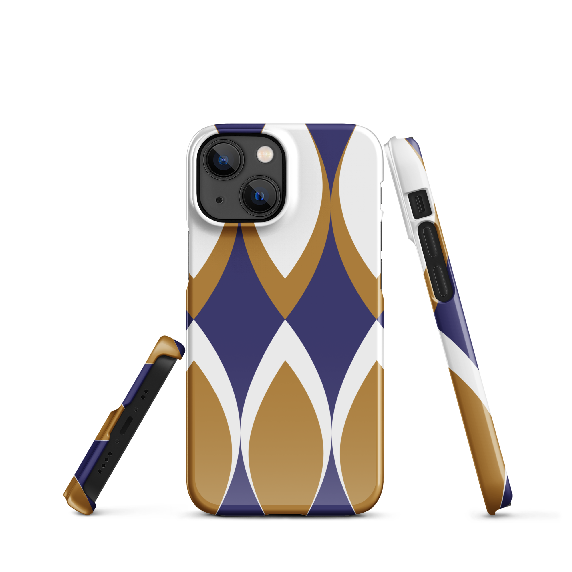Golden Eye Ornament | Snap case for iPhone®