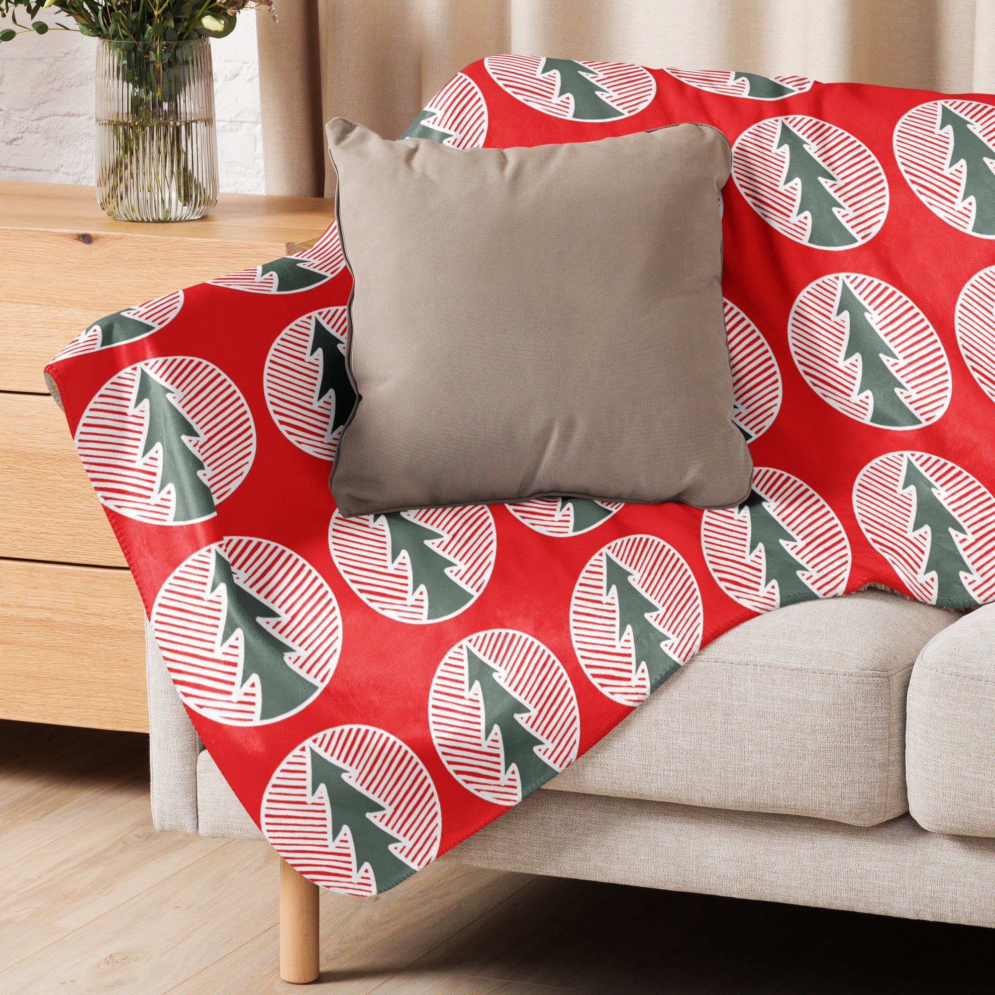 Christmas Tree Ornament | Sherpa blanket