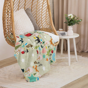 Baby Room Design | Sherpa blanket
