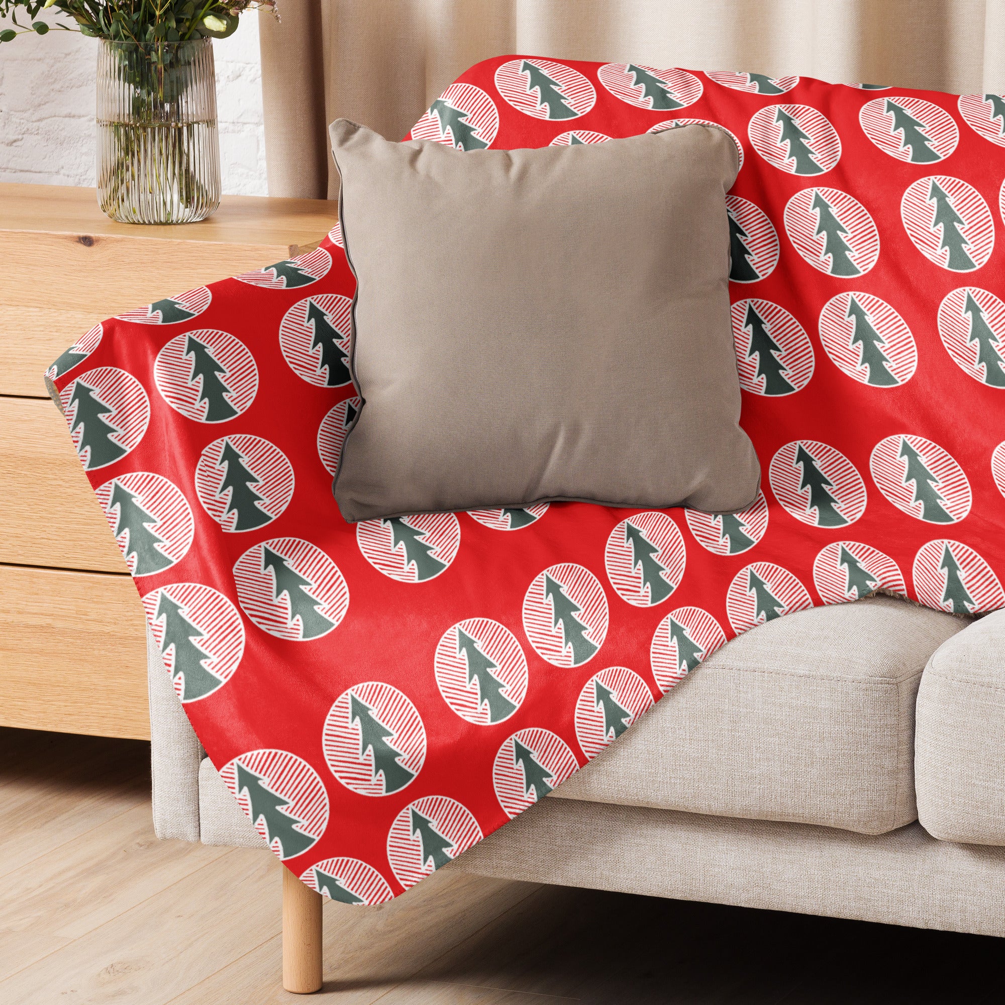 Christmas Tree Ornament | Sherpa blanket