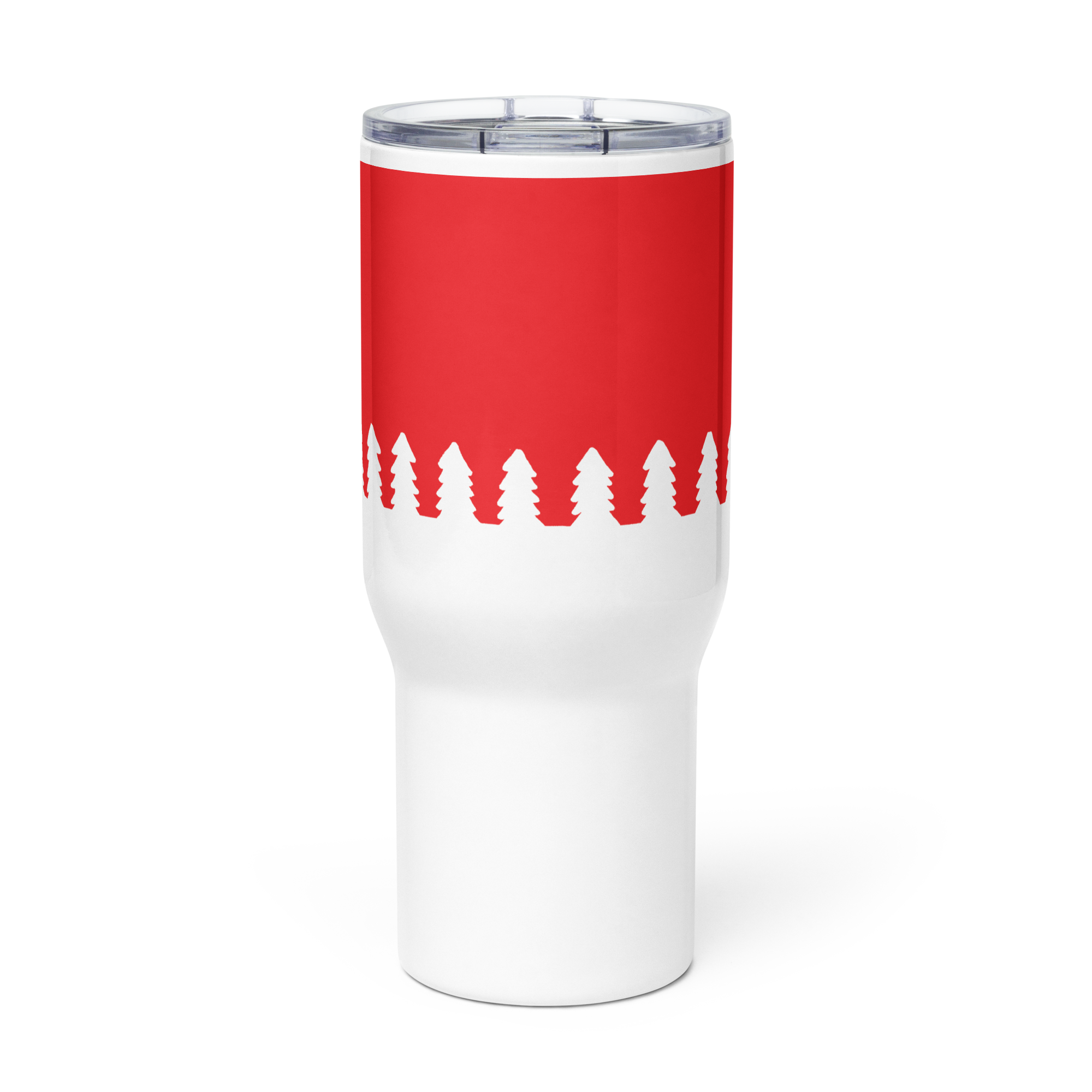 White Trees | Travel mug with a handle