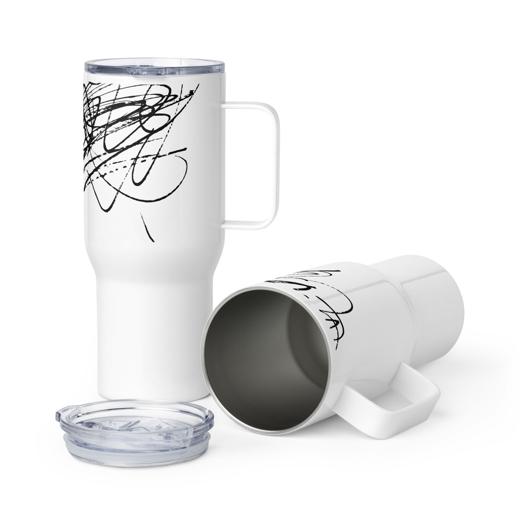 Order | Travel mug with a handle