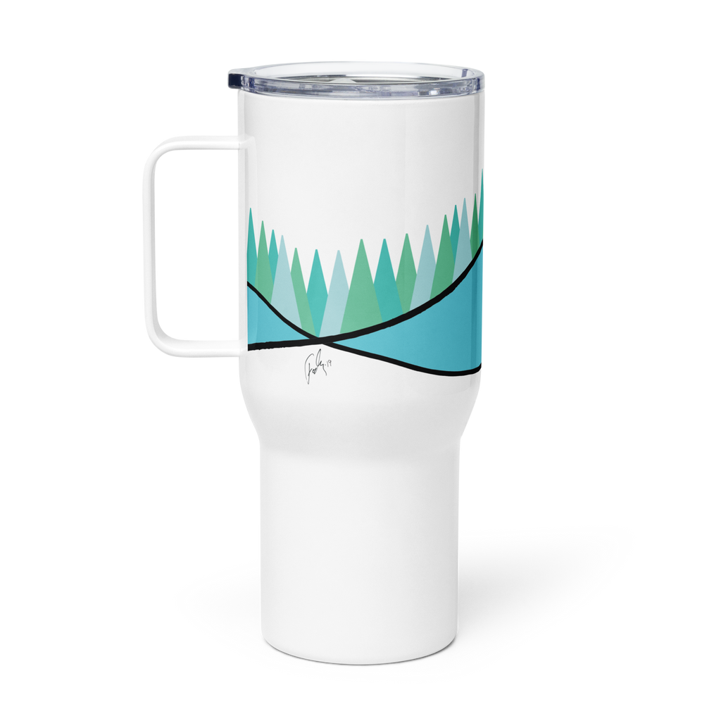 Kuhmo Nature | Travel mug with a handle