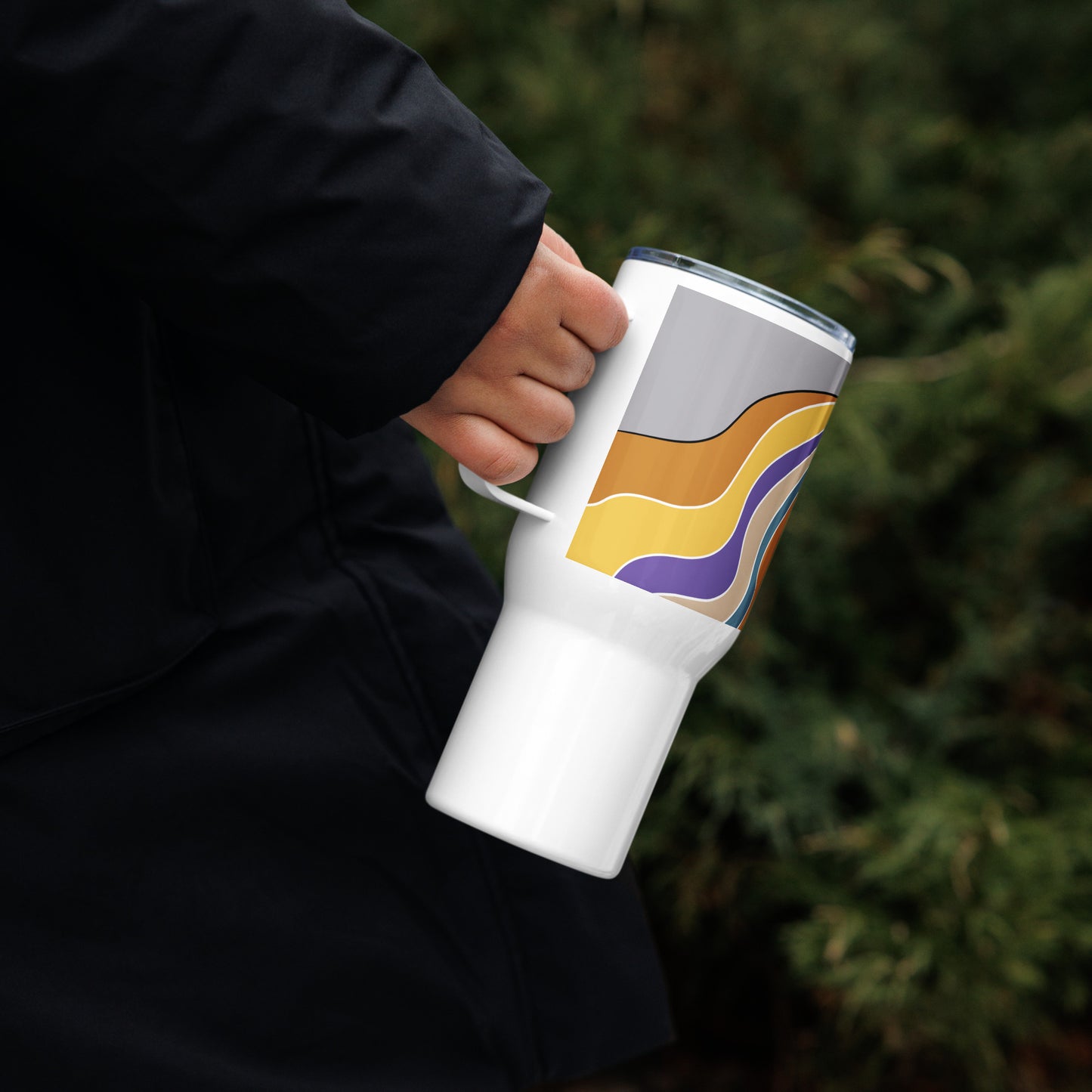 Ilmatar from Kalevala | Travel mug with a handle