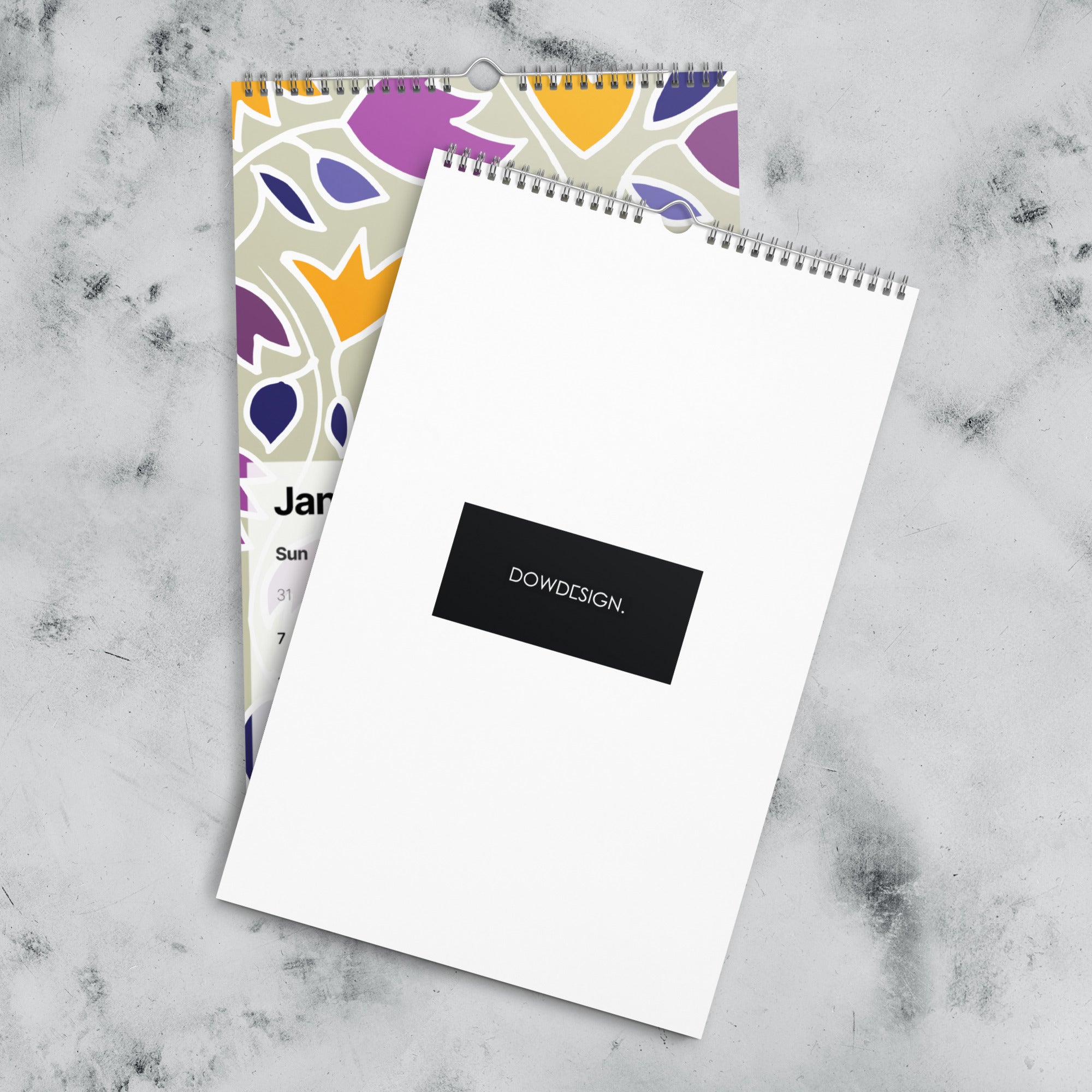 Flower Wall calendar (2024)