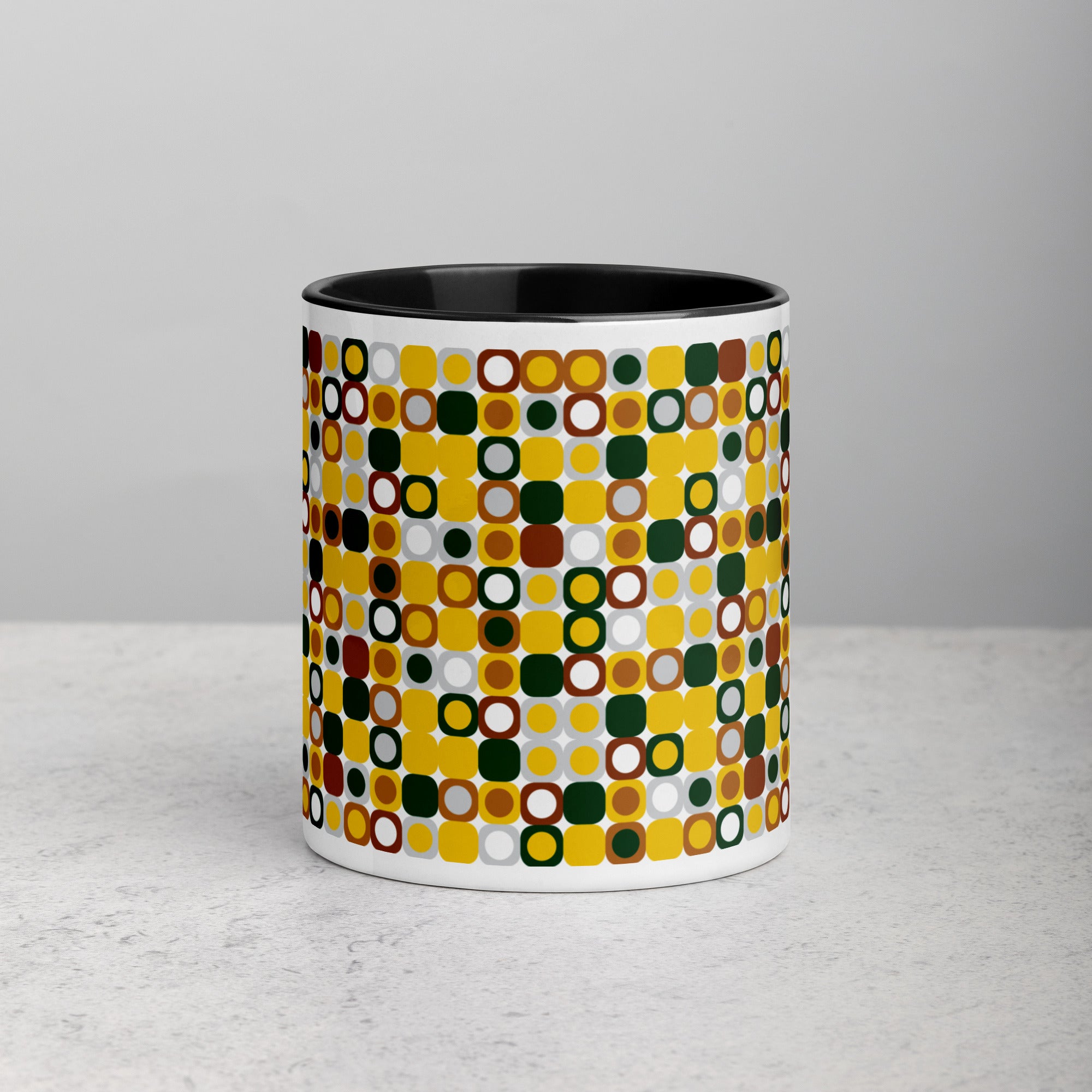 Pixels | Mug with Color Inside