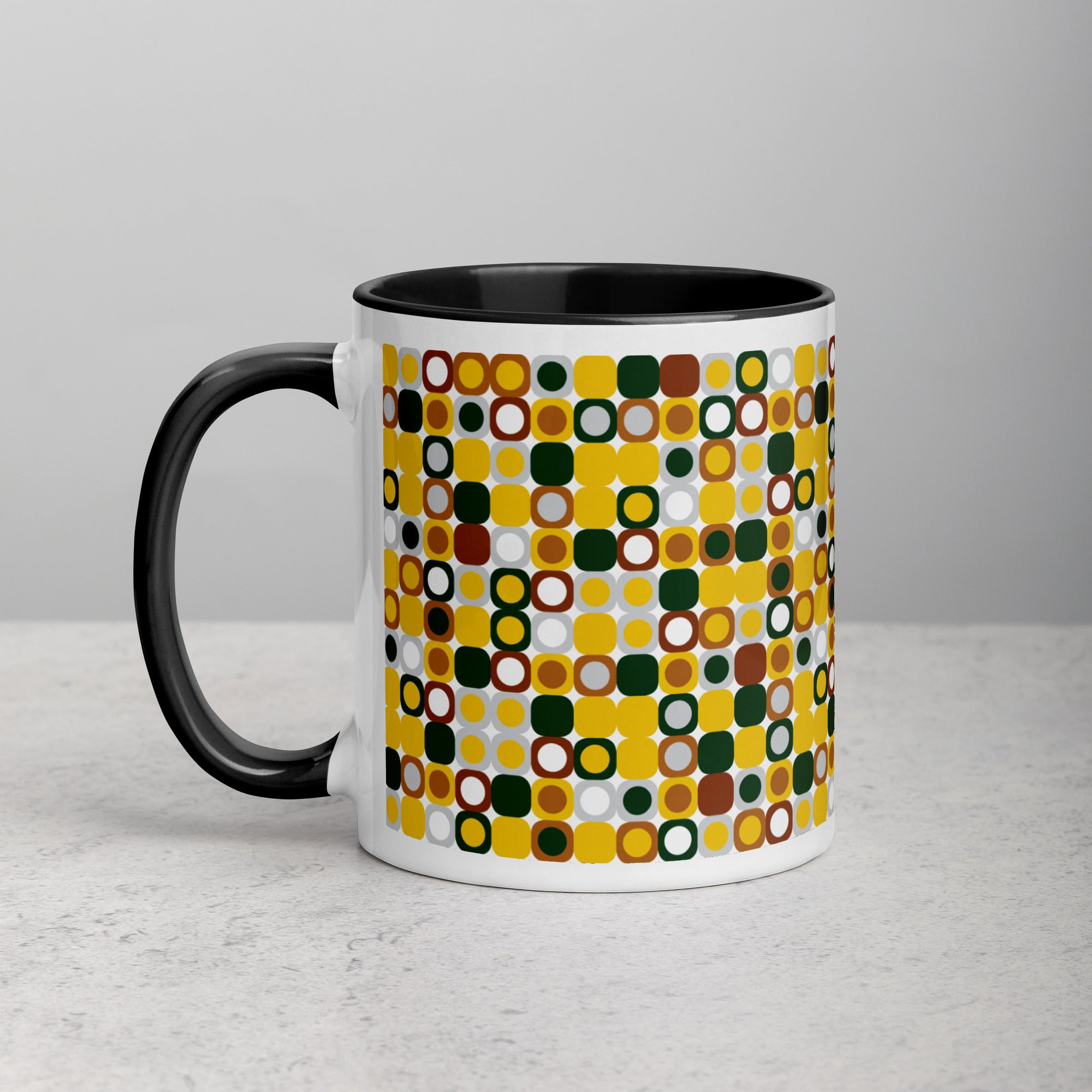 Pixels | Mug with Color Inside