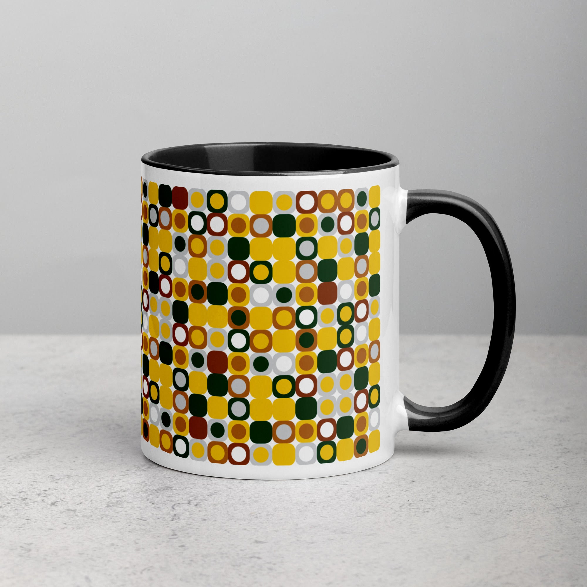 Pixels | Mug with Color Inside