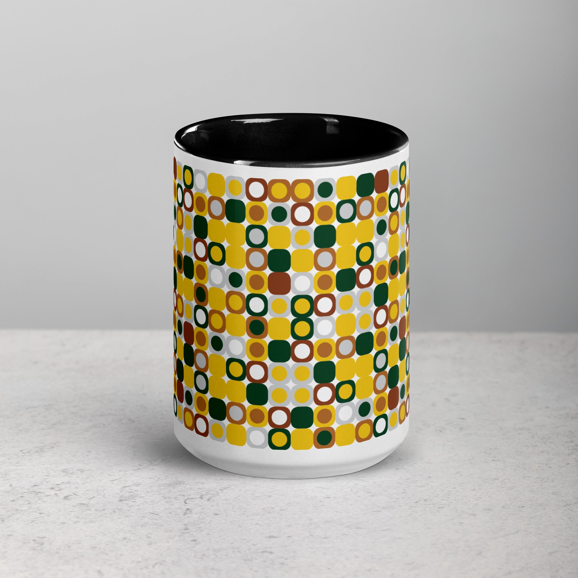 Pixels | Mug with Color Inside