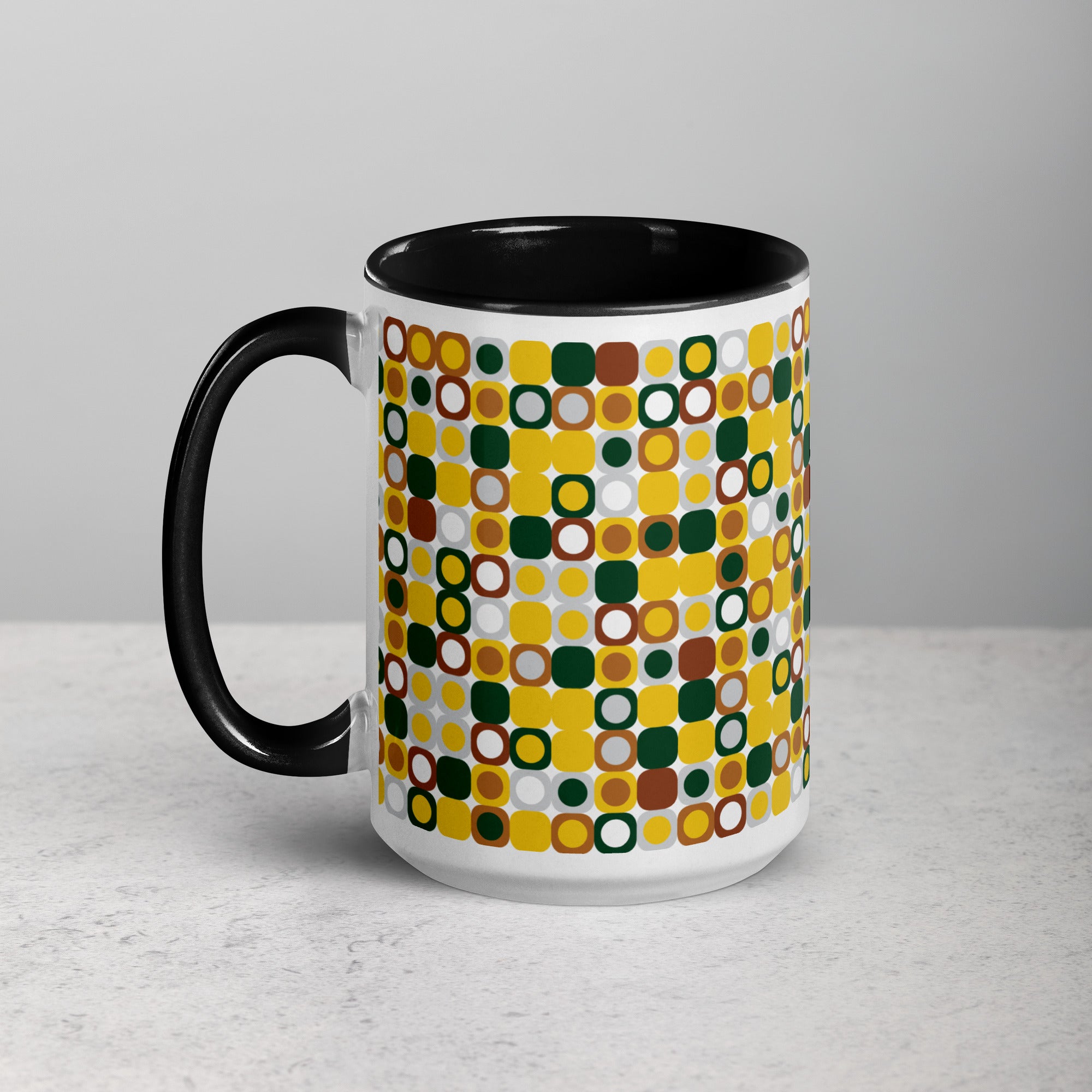 Pixels | Mug with Color Inside