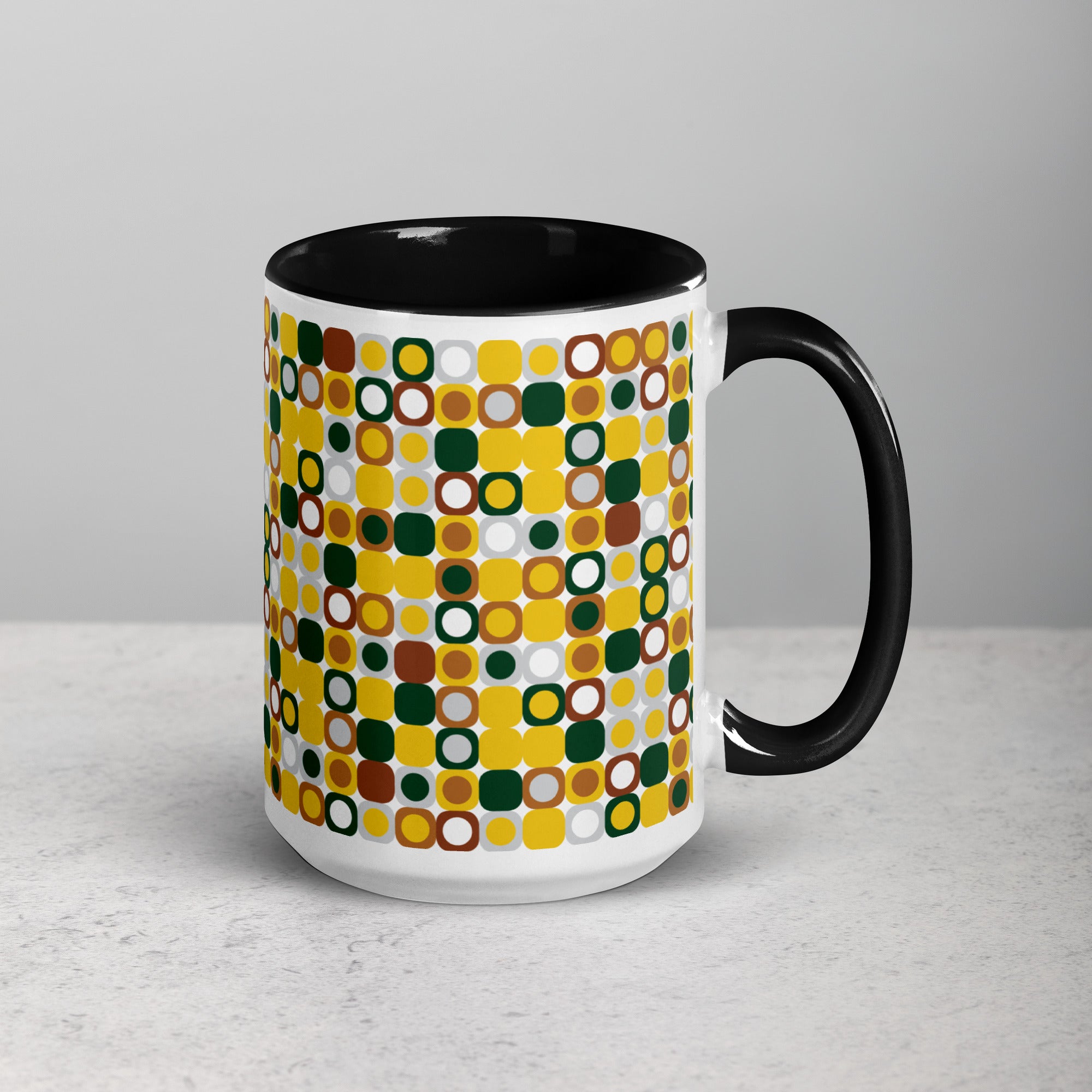 Pixels | Mug with Color Inside