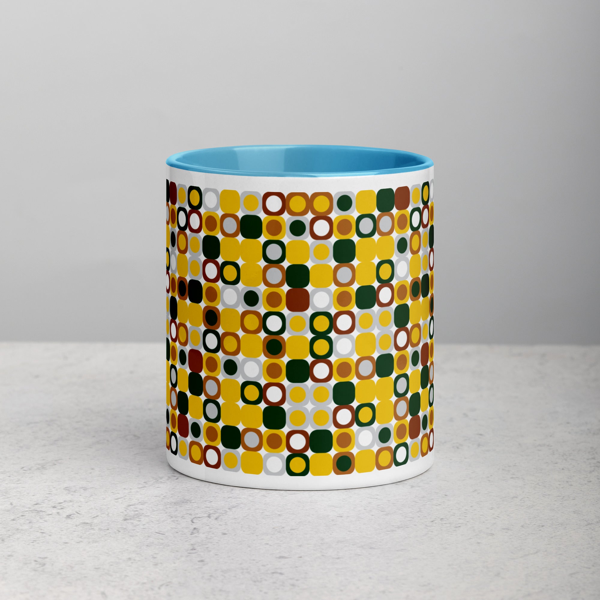 Pixels | Mug with Color Inside