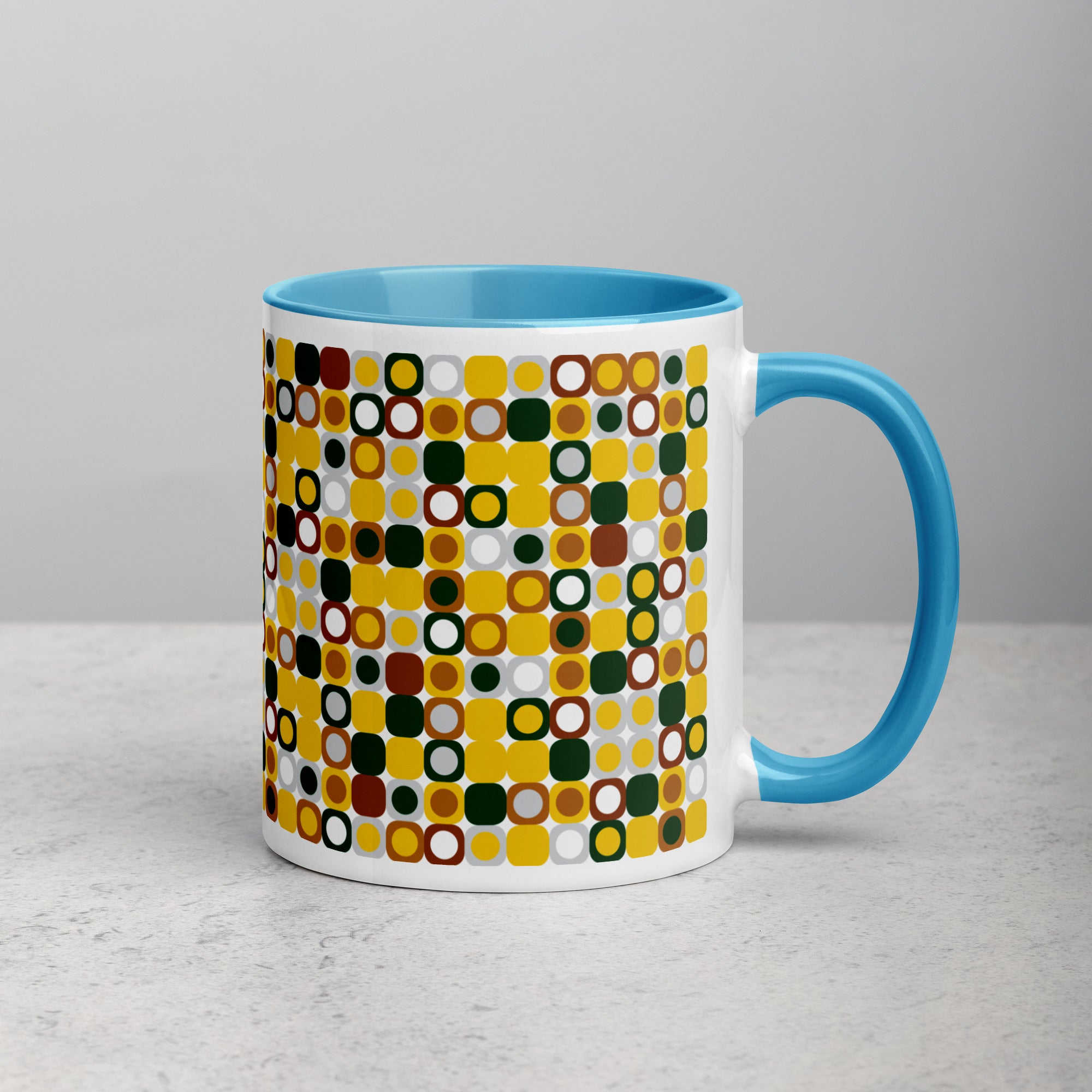 Pixels | Mug with Color Inside
