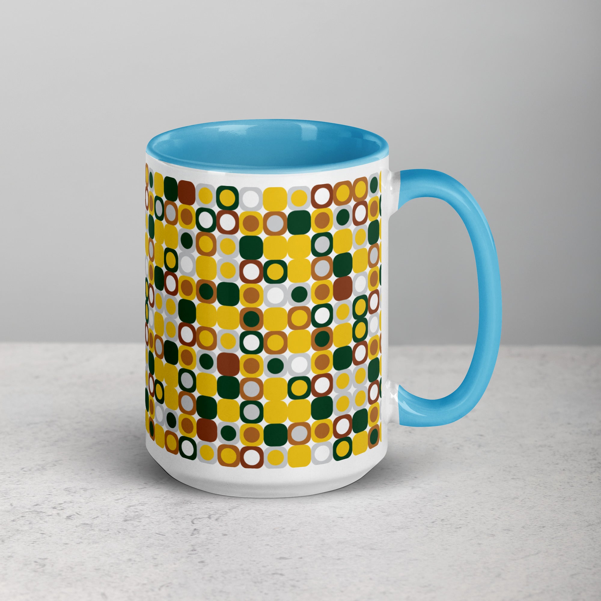 Pixels | Mug with Color Inside