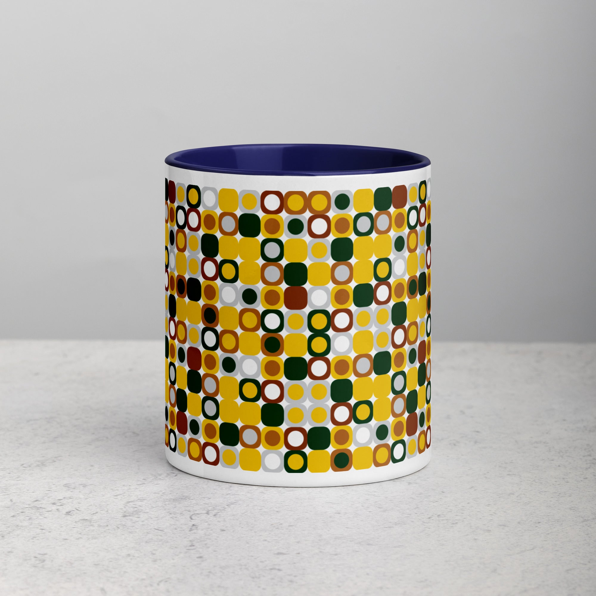 Pixels | Mug with Color Inside