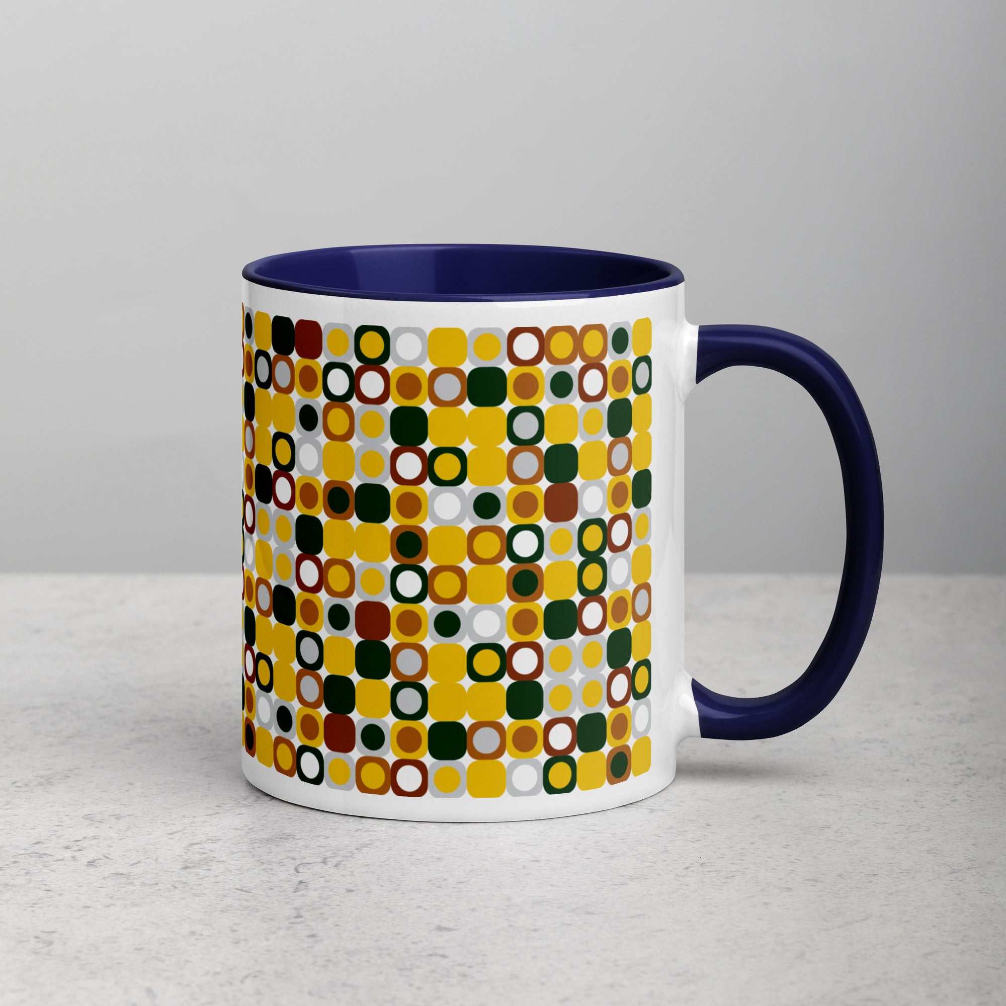 Pixels | Mug with Color Inside