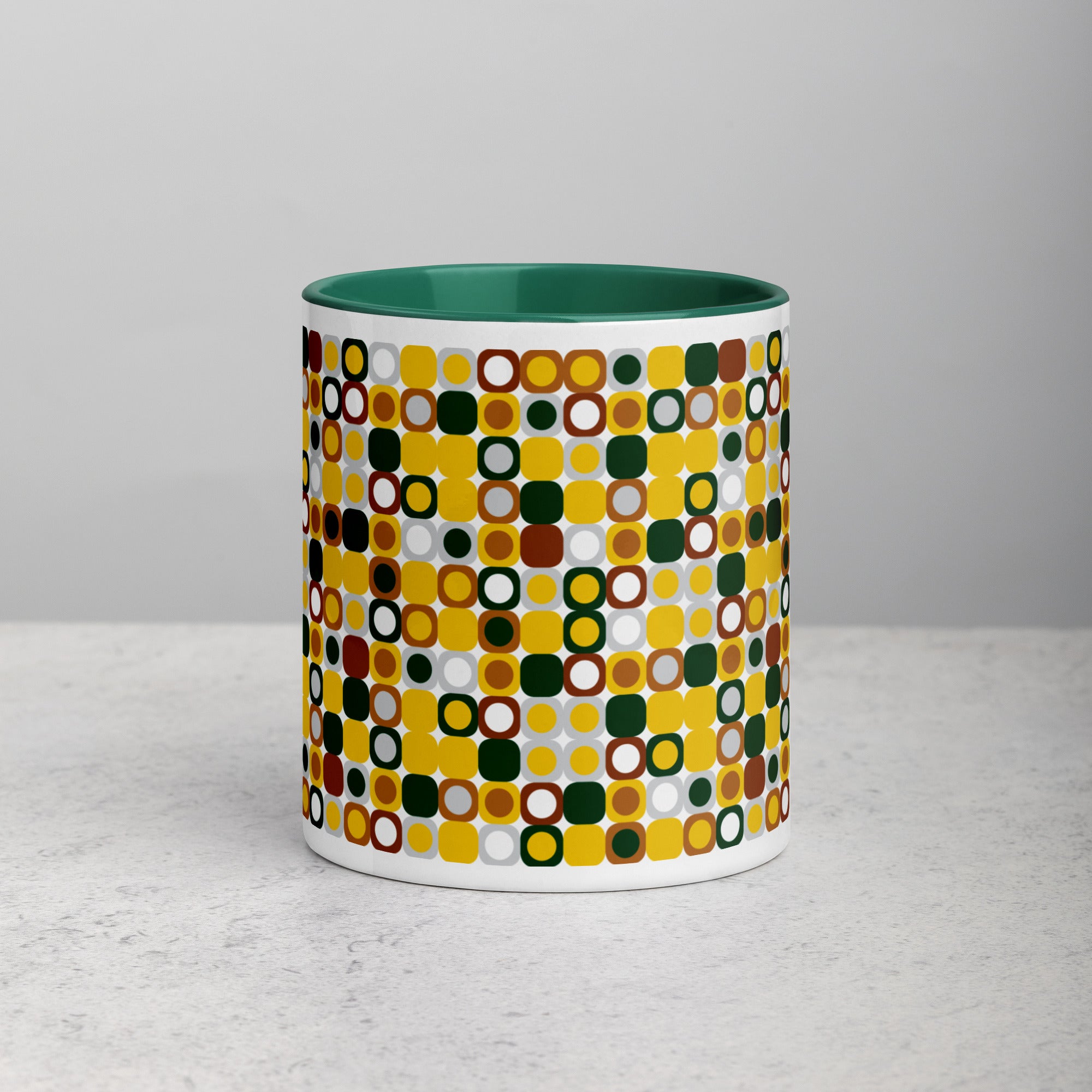 Pixels | Mug with Color Inside