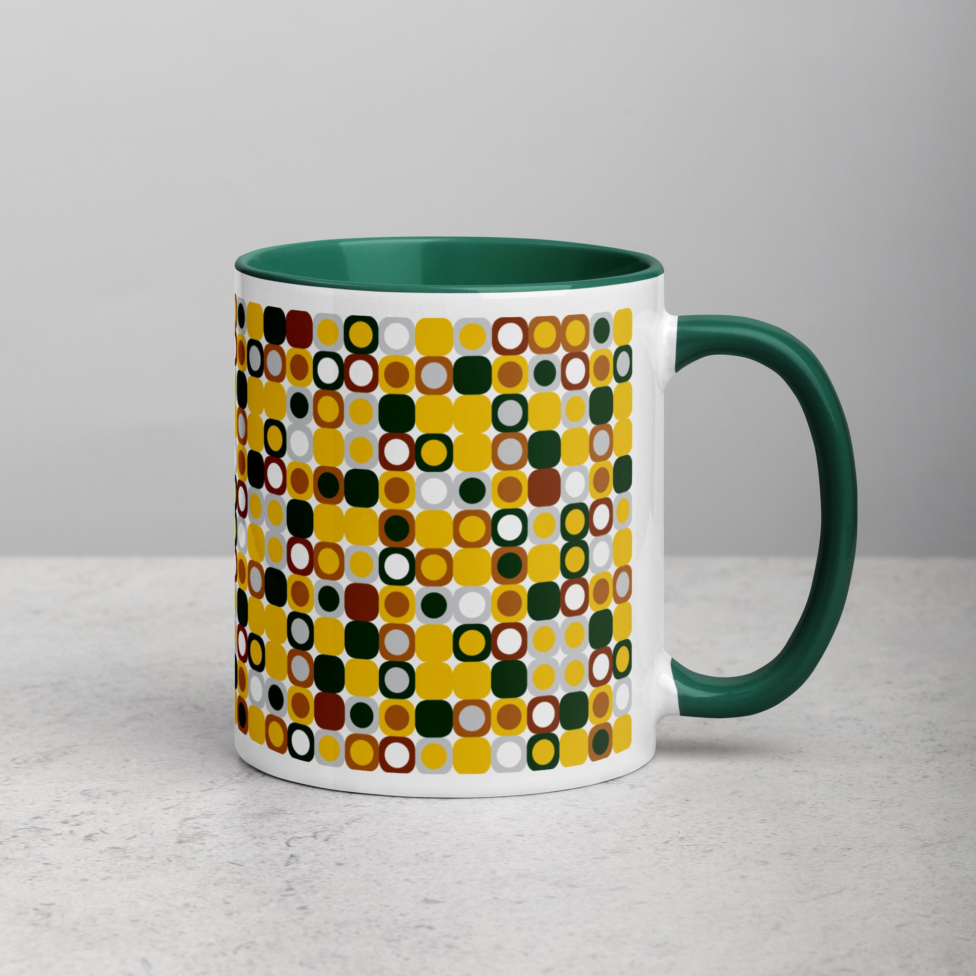 Pixels | Mug with Color Inside