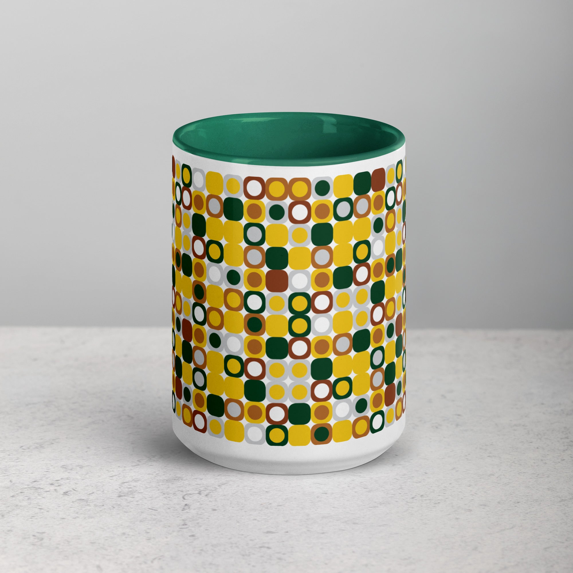 Pixels | Mug with Color Inside