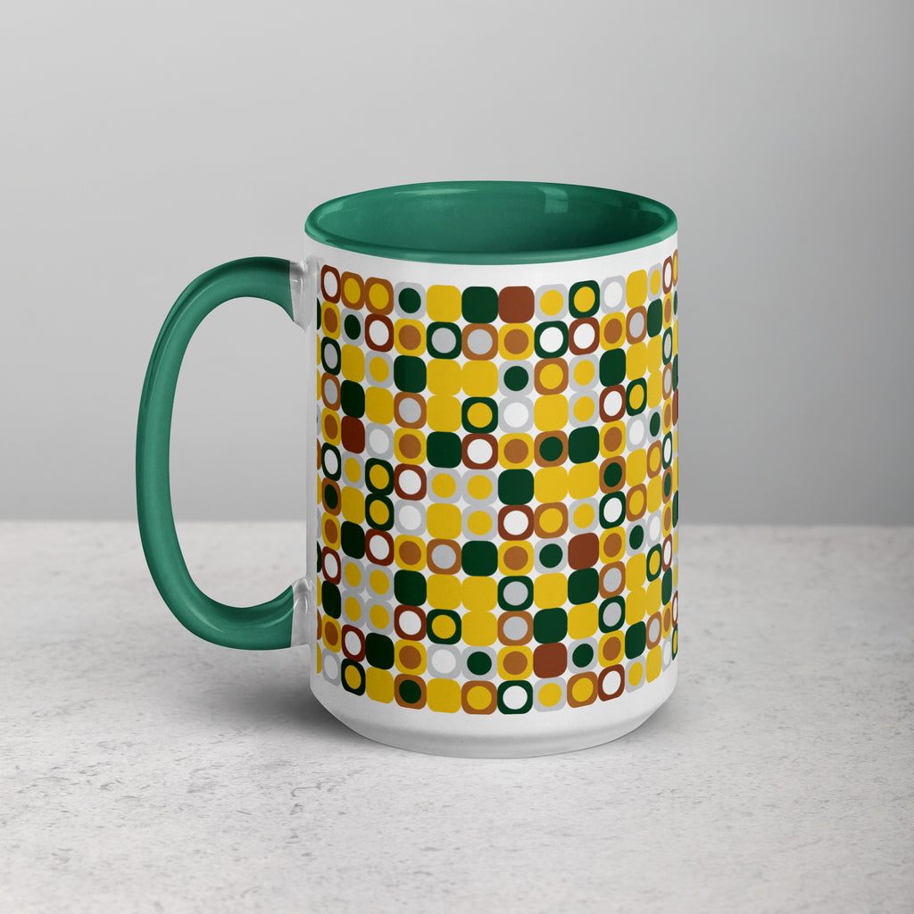 Pixels | Mug with Color Inside