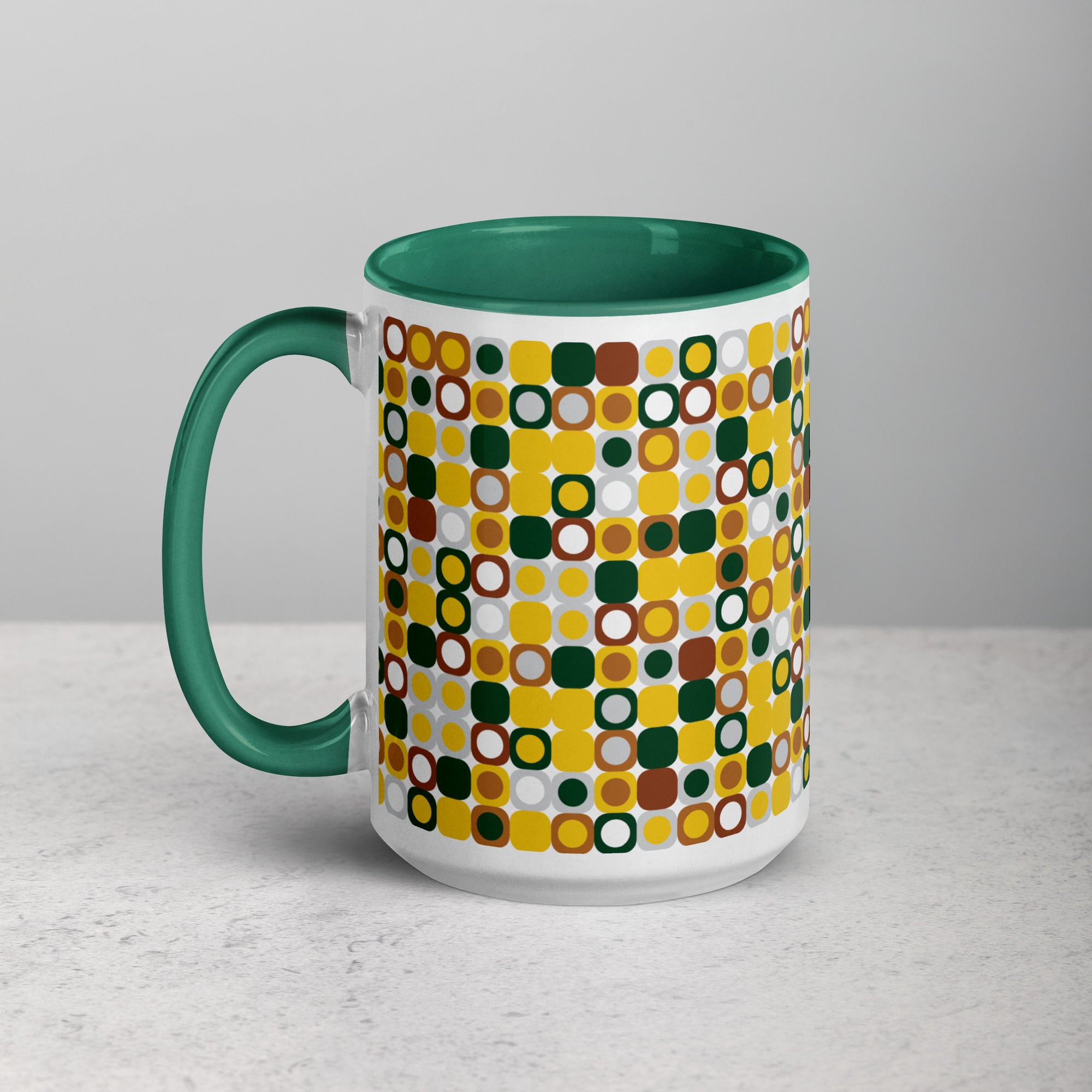 Pixels | Mug with Color Inside