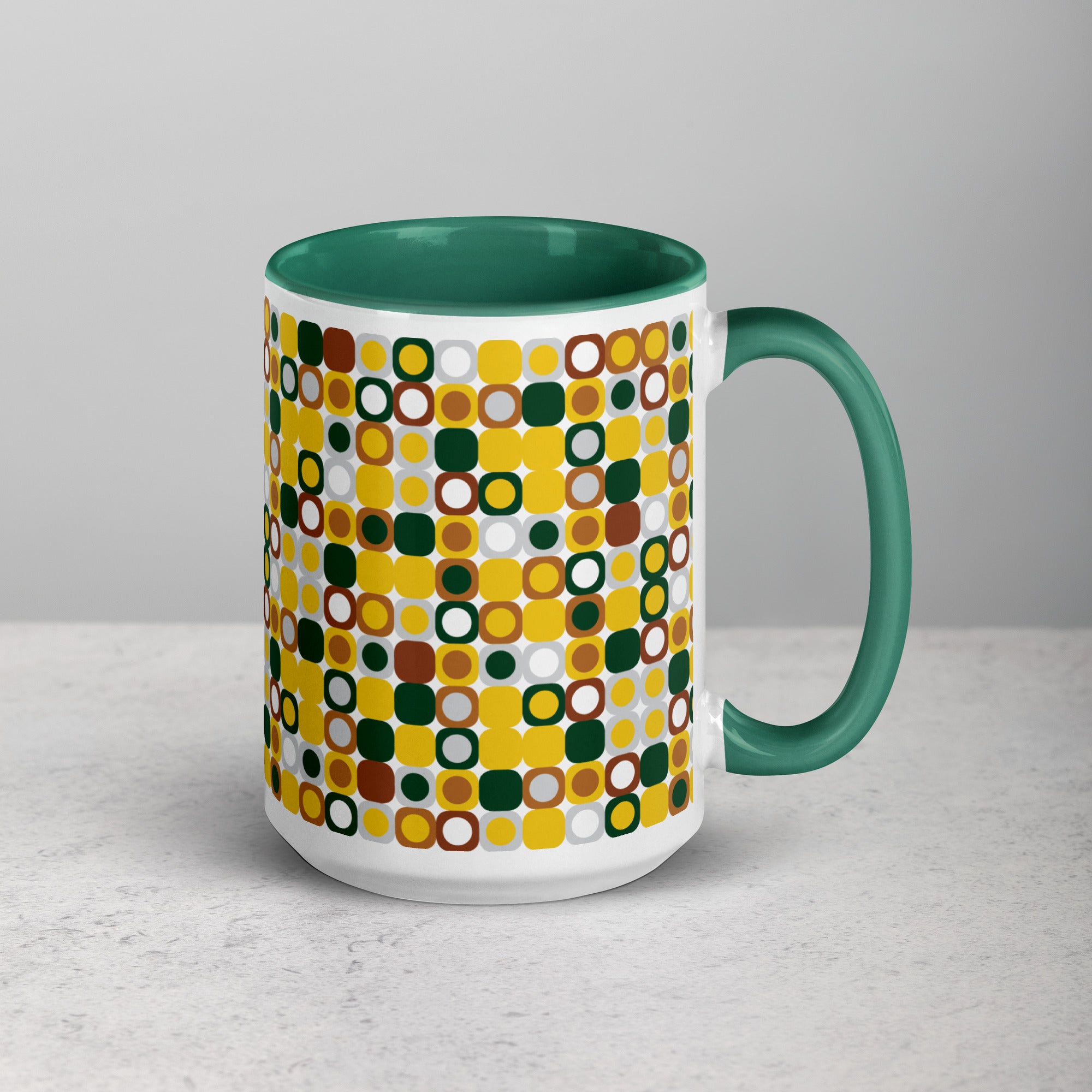 Pixels | Mug with Color Inside