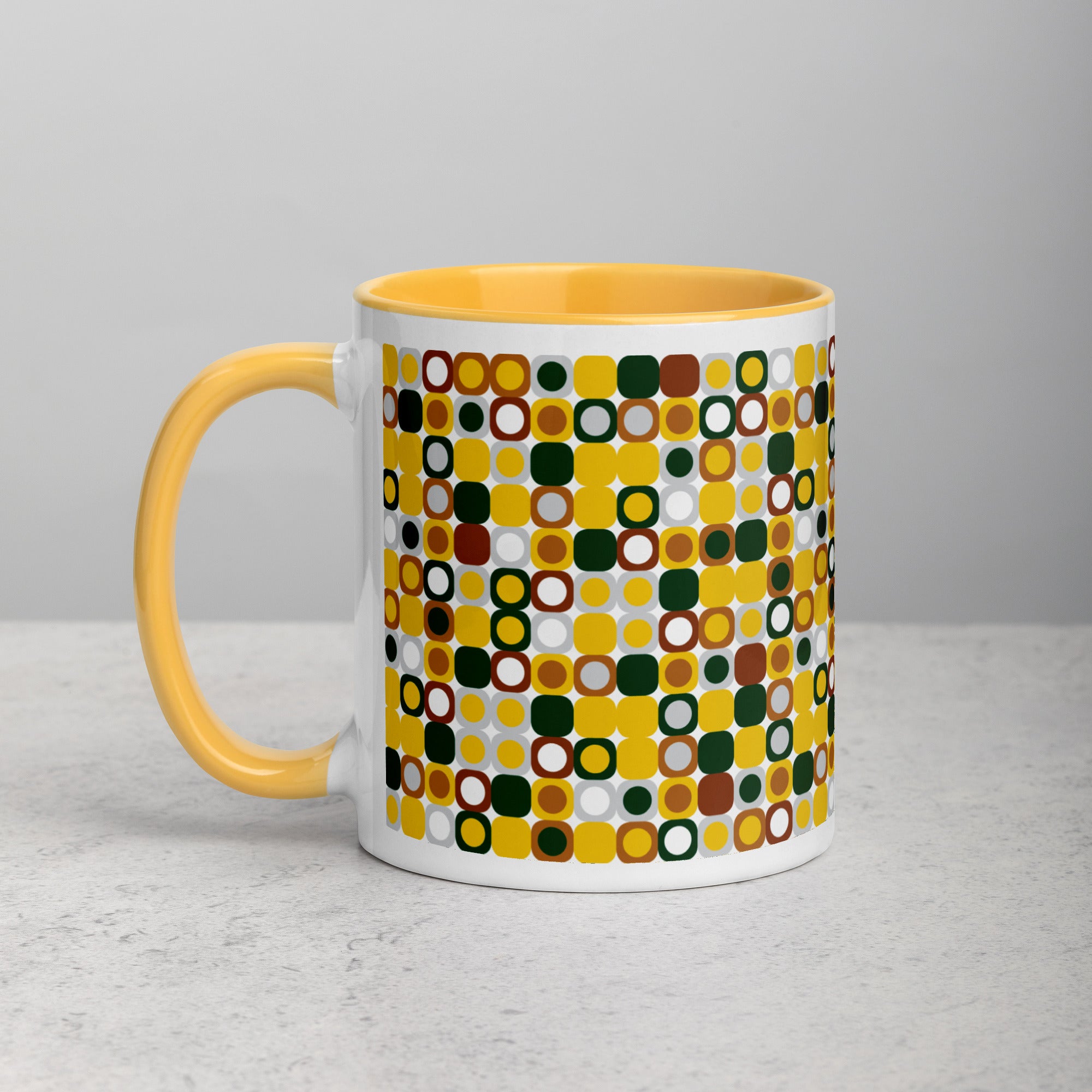 Pixels | Mug with Color Inside