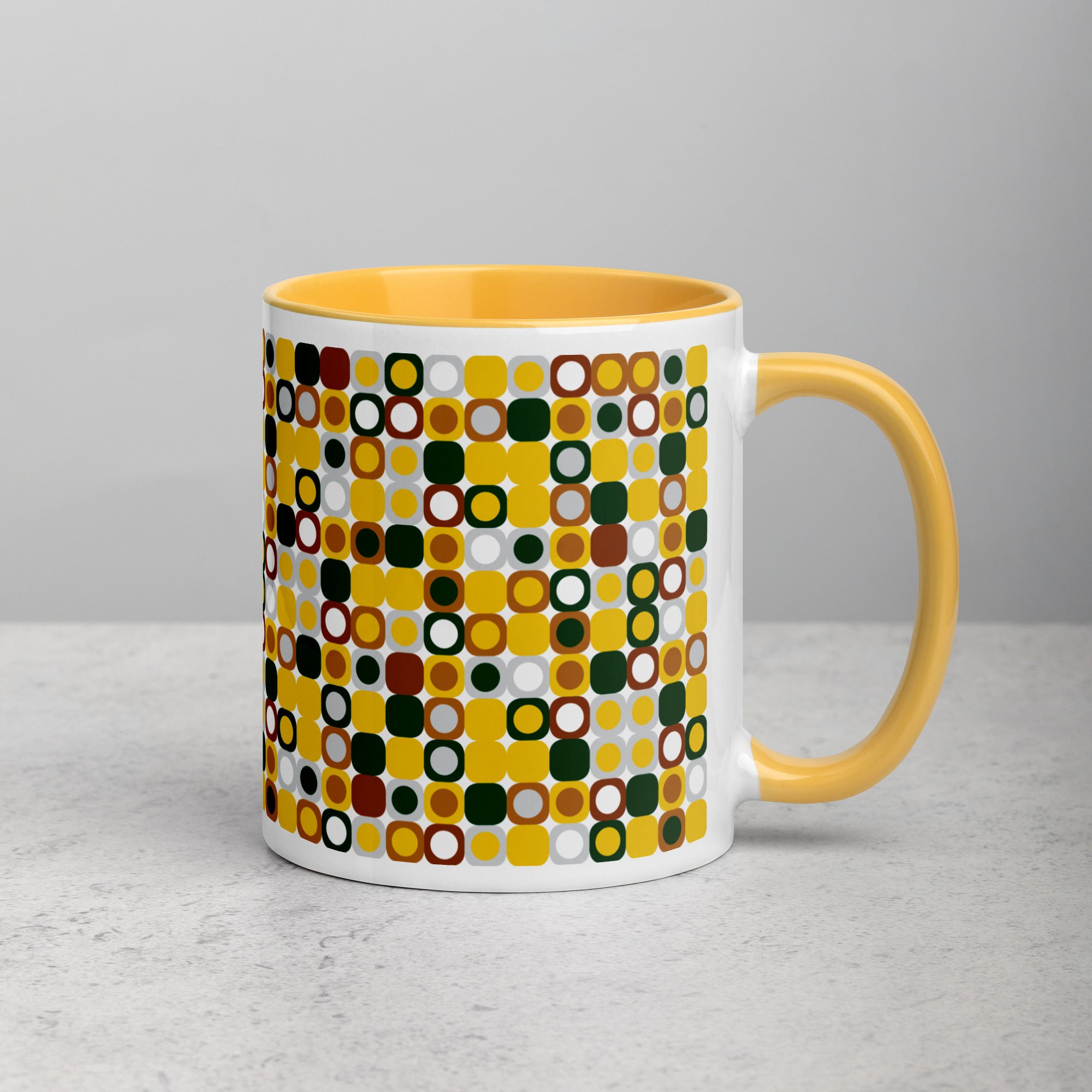 Pixels | Mug with Color Inside