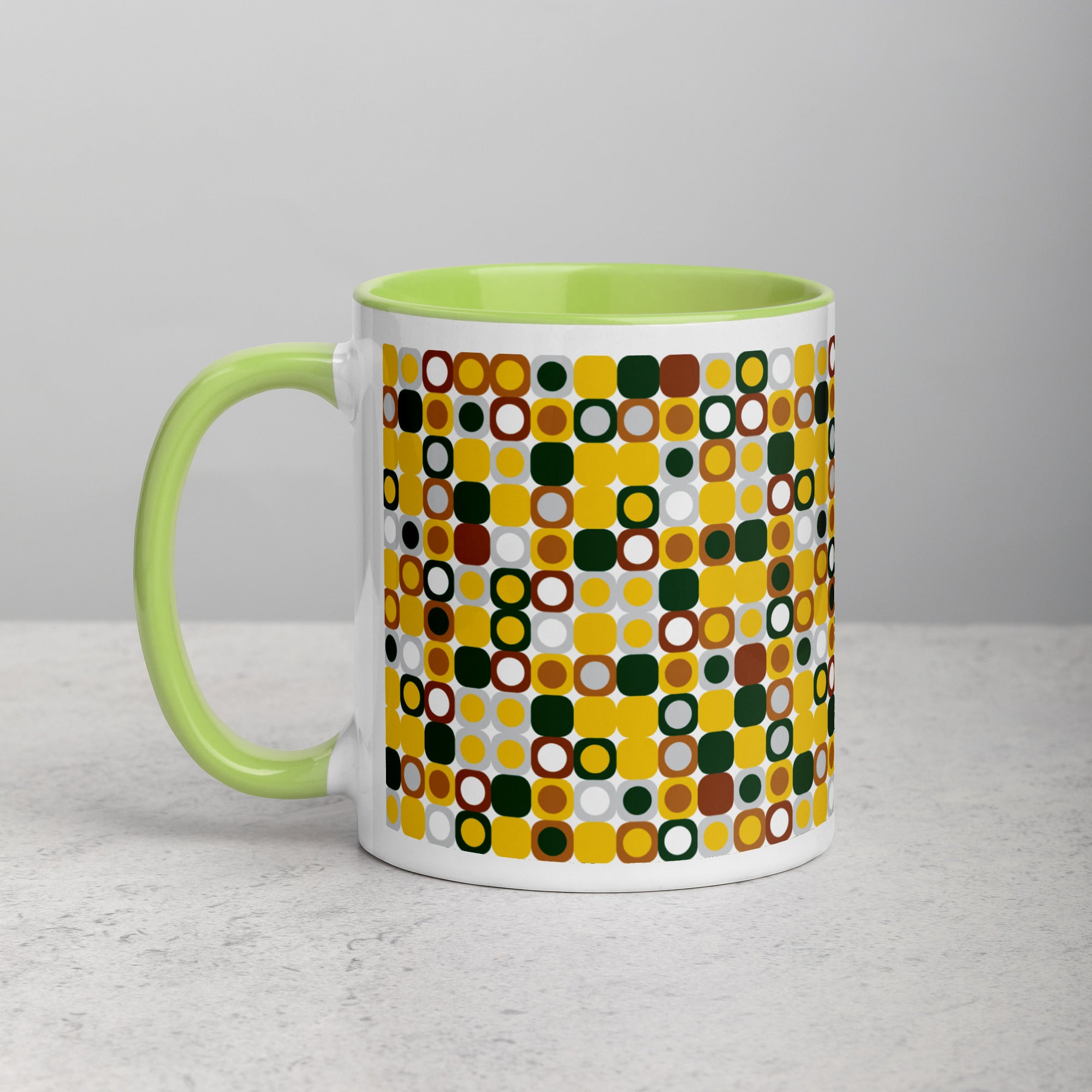 Pixels | Mug with Color Inside