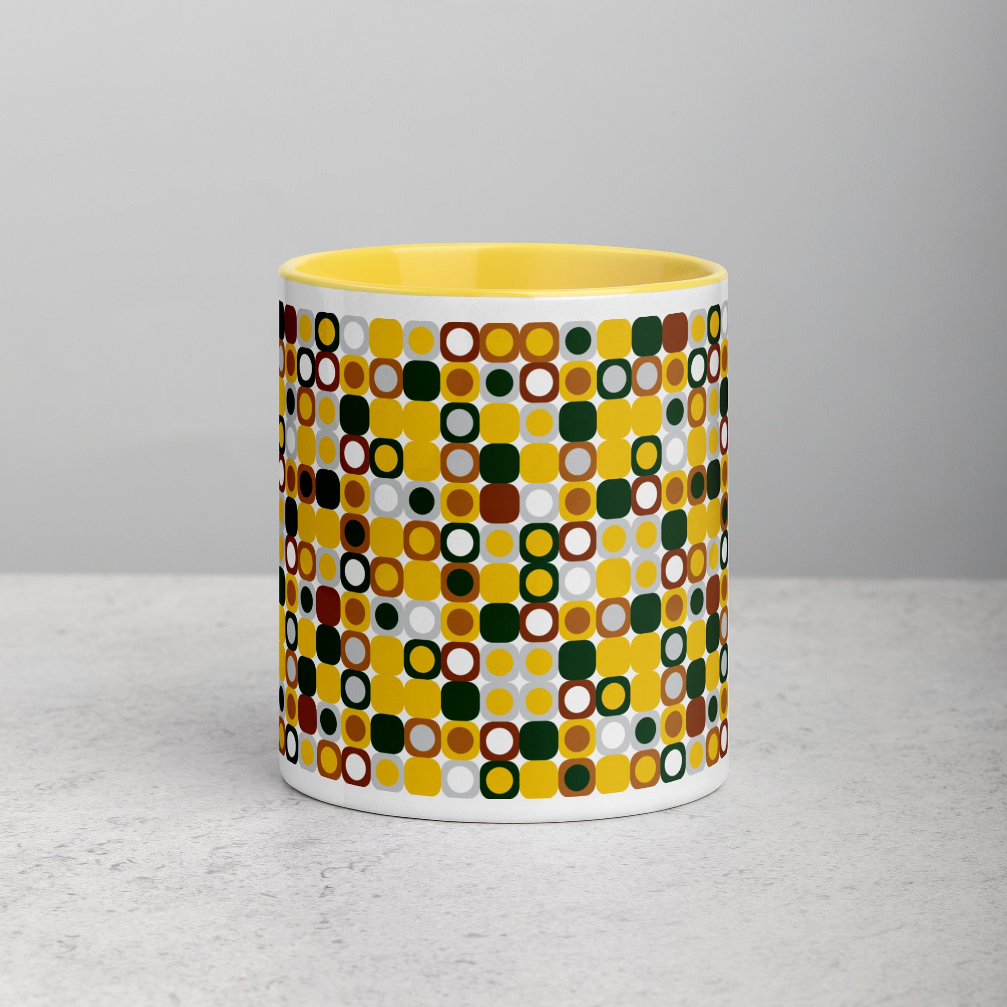 Pixels | Mug with Color Inside
