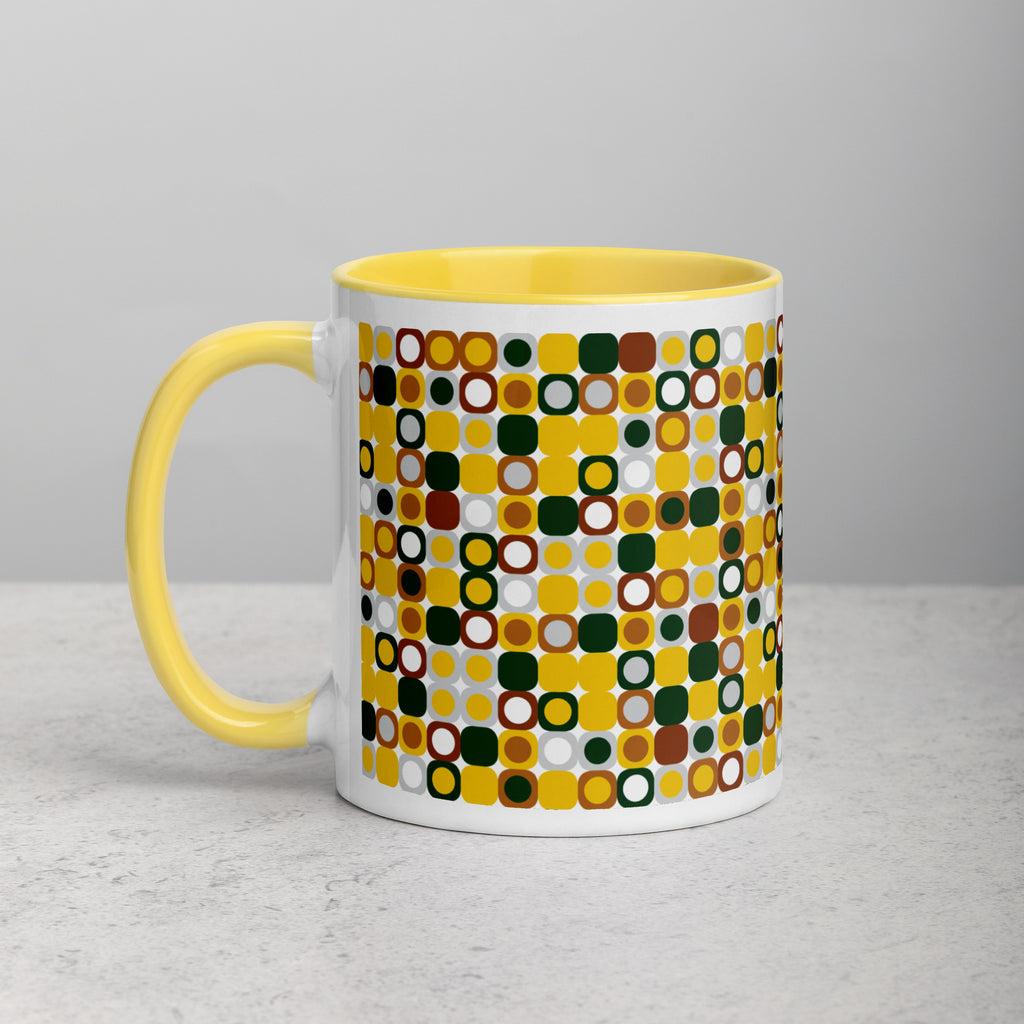 Pixels | Mug with Color Inside