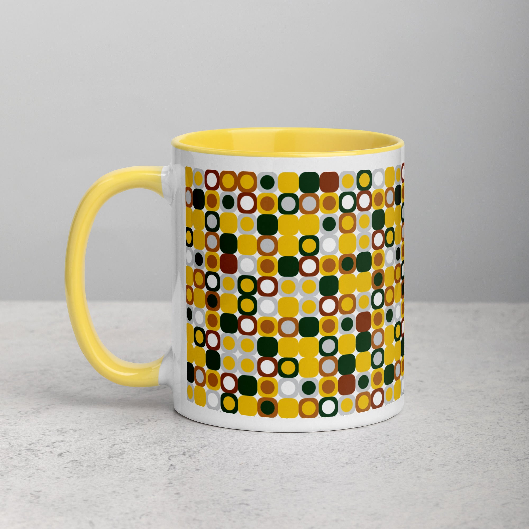 Pixels | Mug with Color Inside