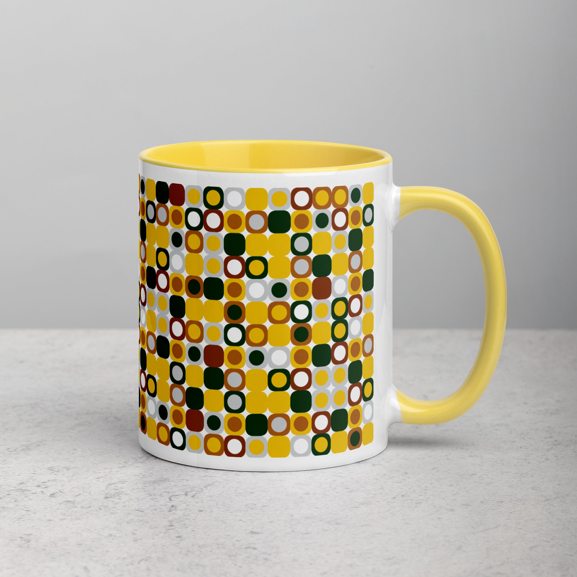 Pixels | Mug with Color Inside