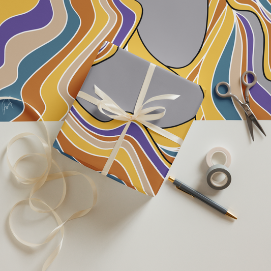 Ilmatar from Kalevala | Wrapping paper sheets